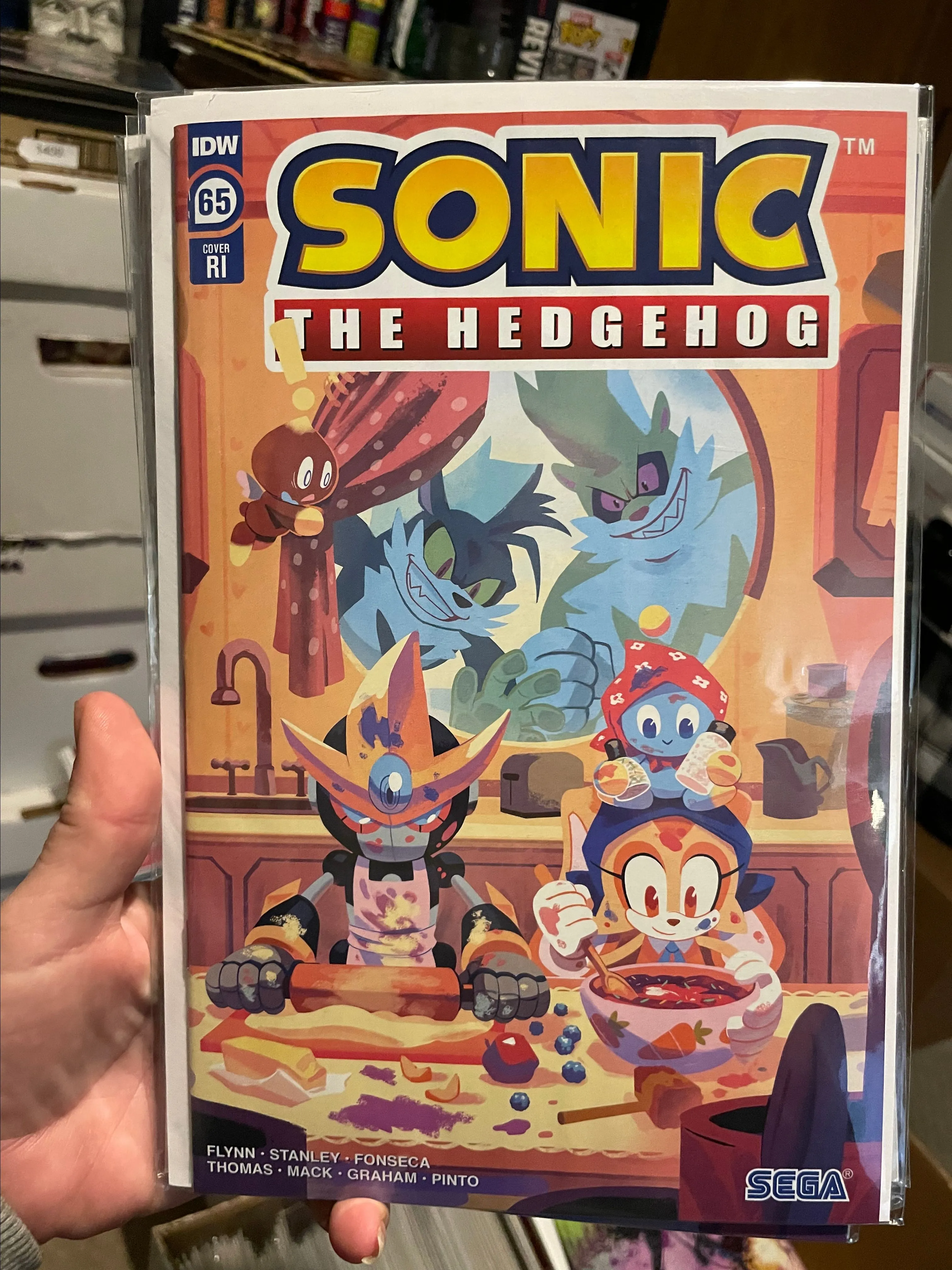 Product image for Sonic the Hedgehog, Vol. 3 #65 - 1:10 Variant