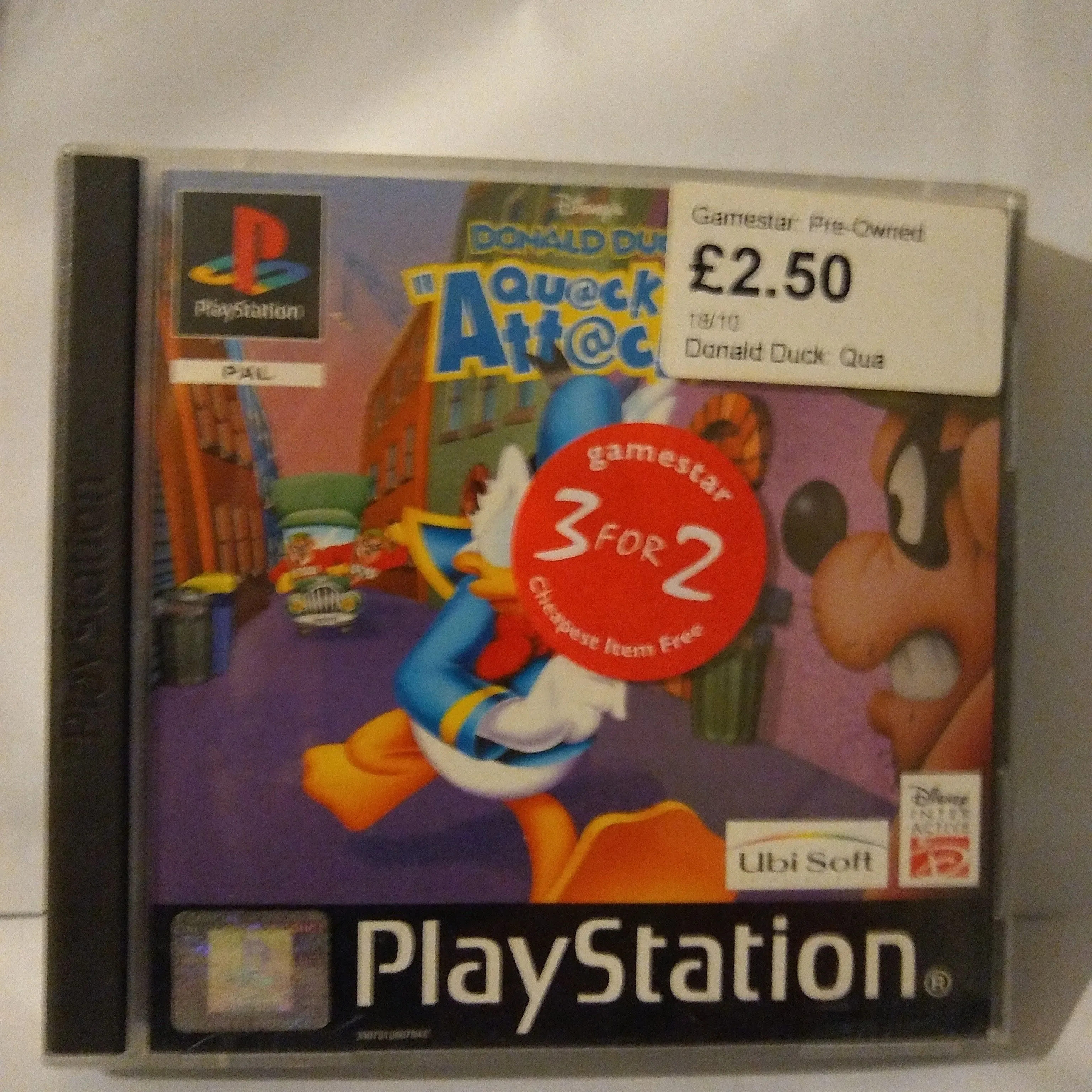 Product image for Donald duck PS1 complete 