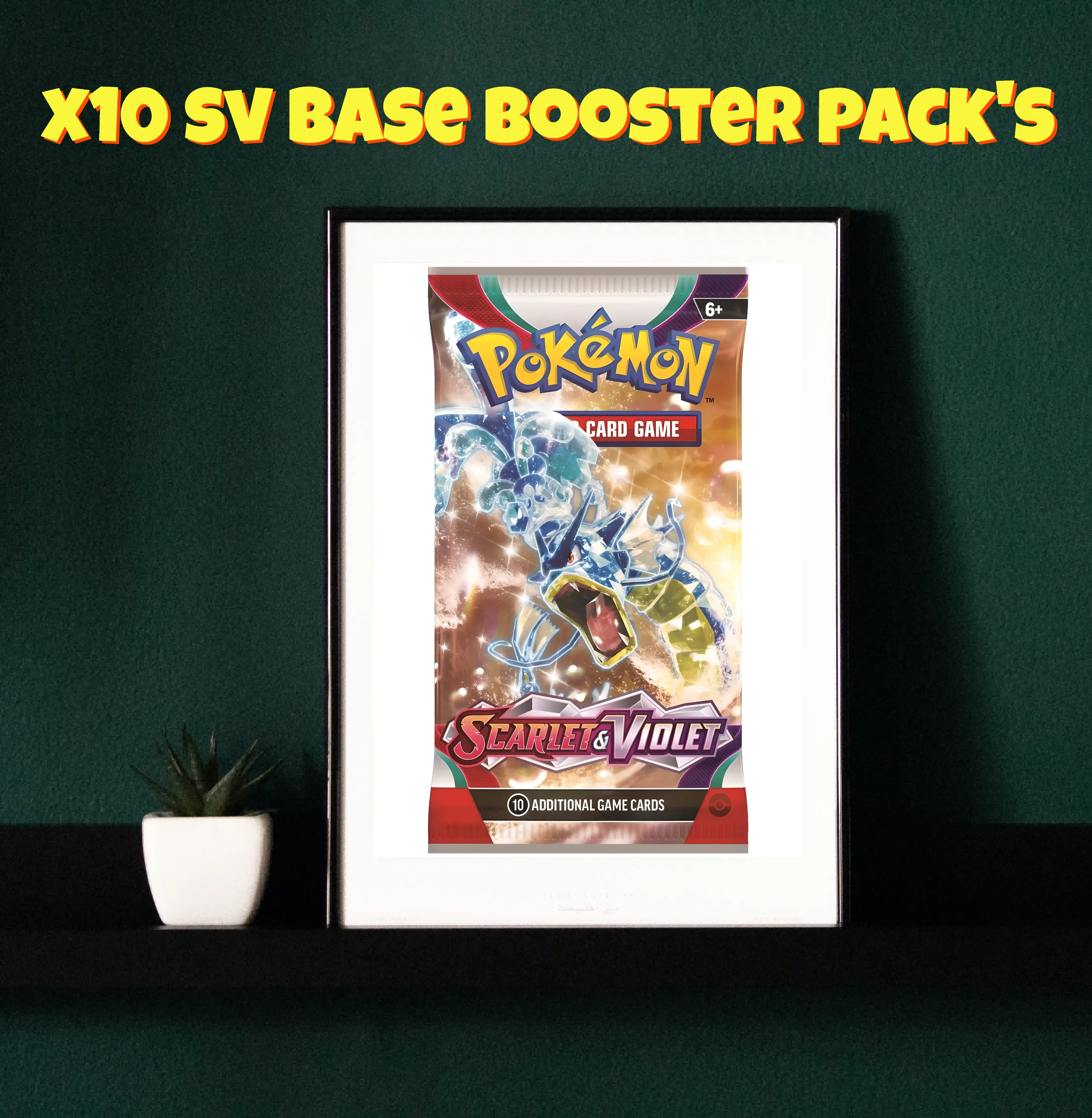 Scarlet & Violet Base Set Booster Pack (10 pack)  Whatnot: Shop, Sell,  Connect