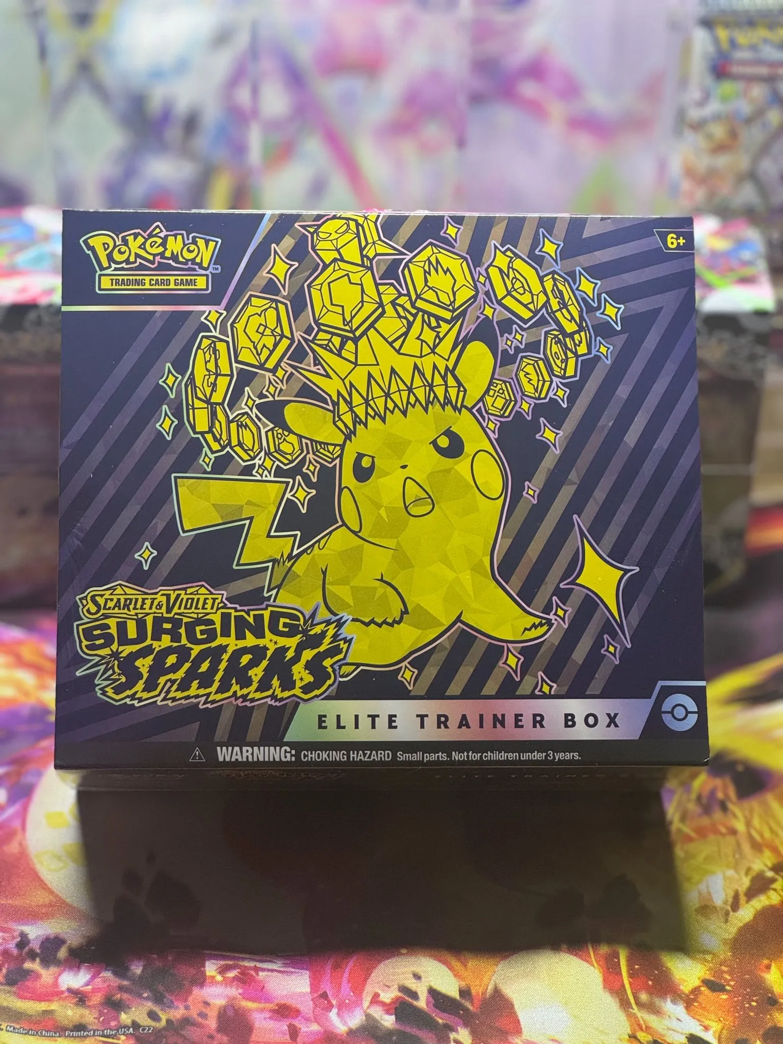 Pokmon Scarlet & Violet Surging Sparks Elite Trainer Box  Whatnot: Shop,  Sell, Connect