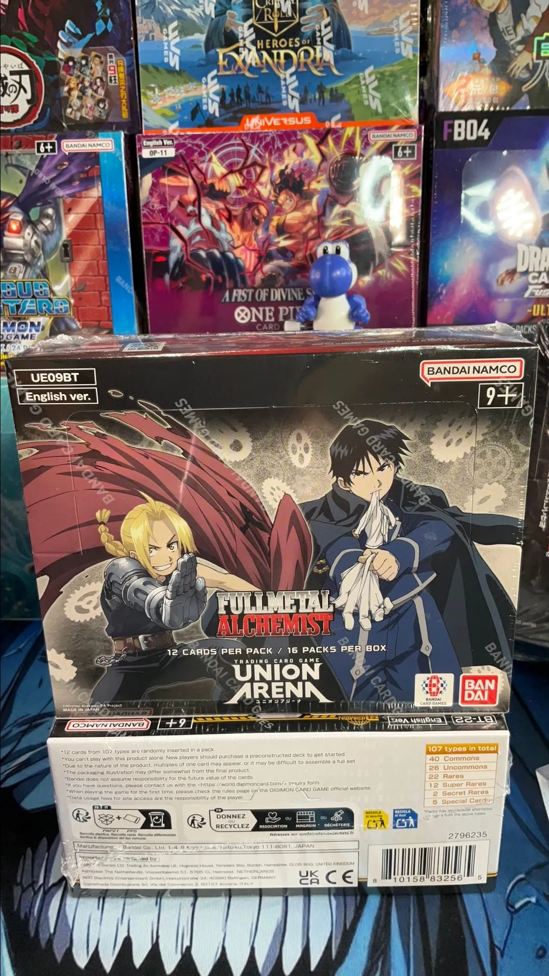 Product image for 1 Union Arena Full Metal Alchemist Box!
