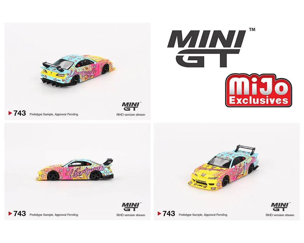 Product image for Mini Gt Nissan LB-Super Silhouette S15 Silvia LB Kuma
