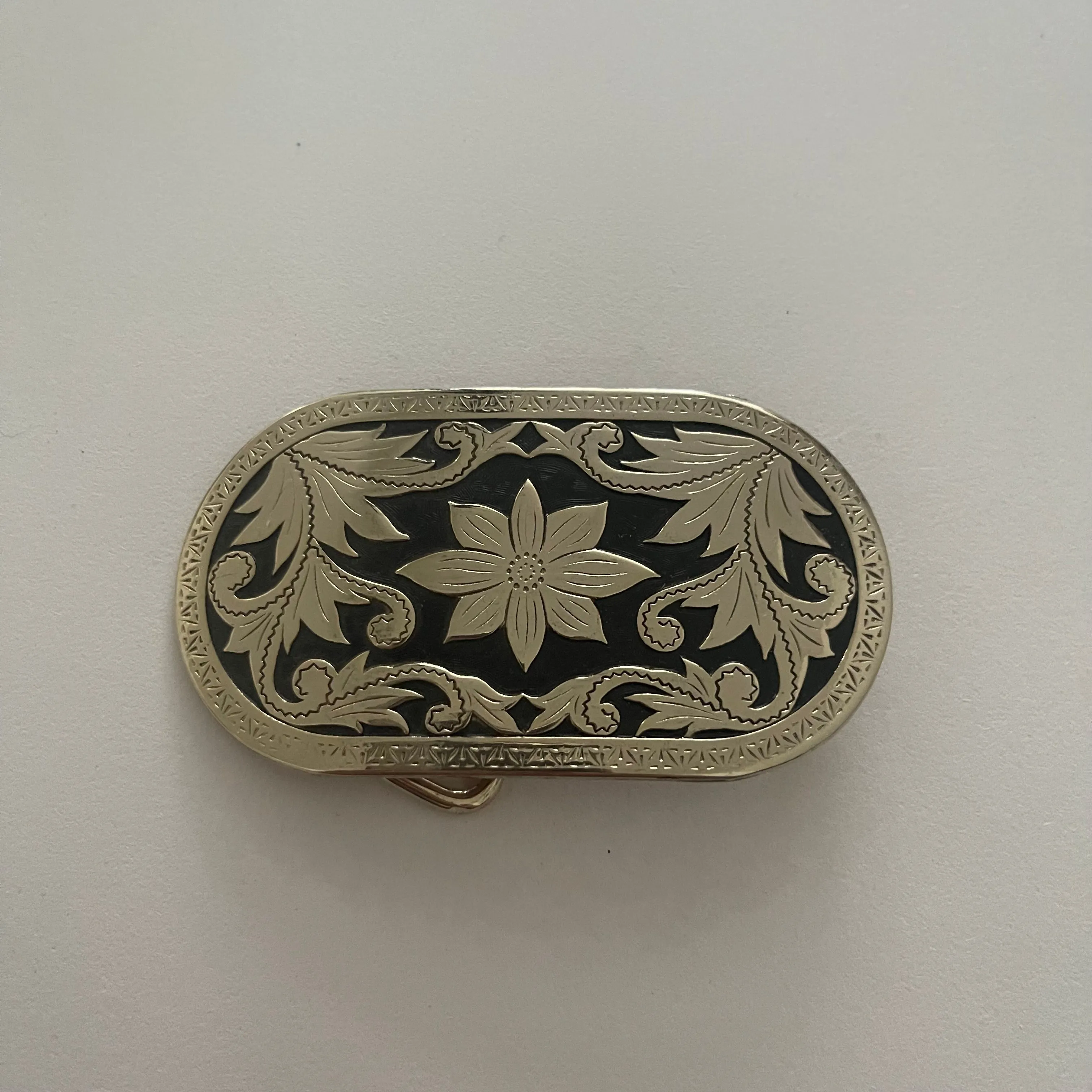 Product image for Floral print belt buckle