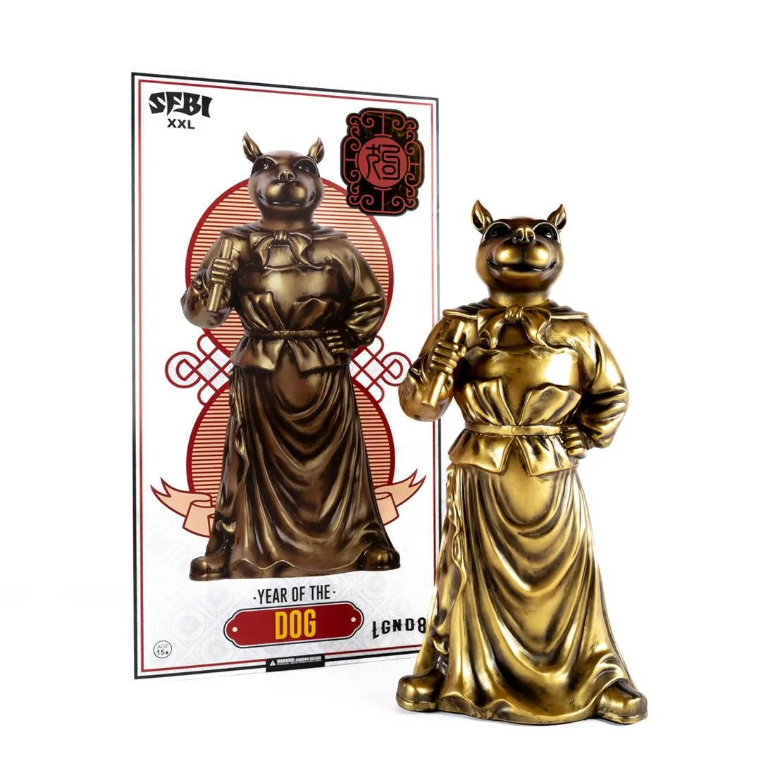 Product image for SFBI XXL x LGND8 Year Of The Dog Vinyl Figure: Mindsrtyle SFBI 2143