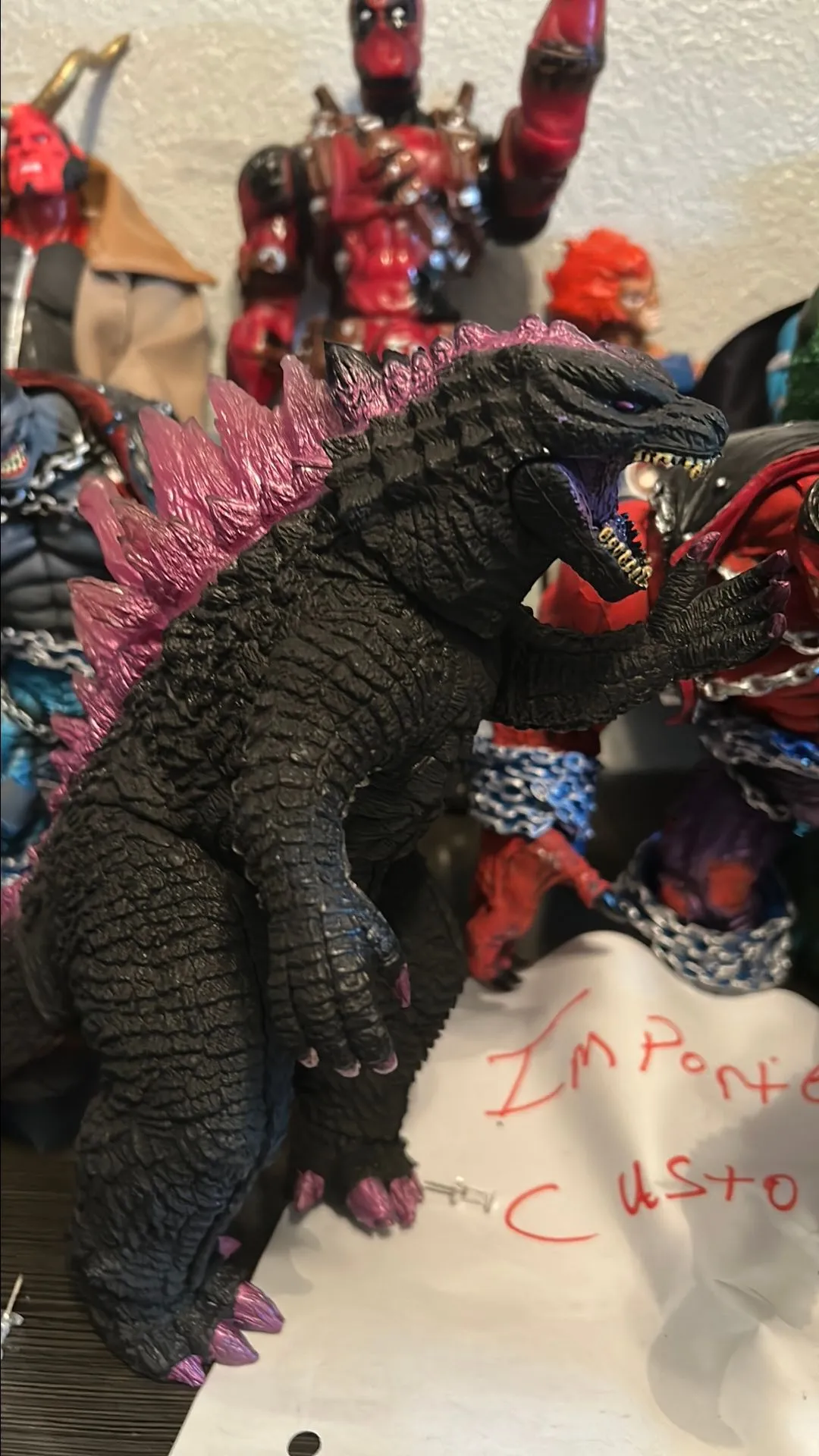 Product image for BLACK GODZILLA IMPORTED CUSTOM