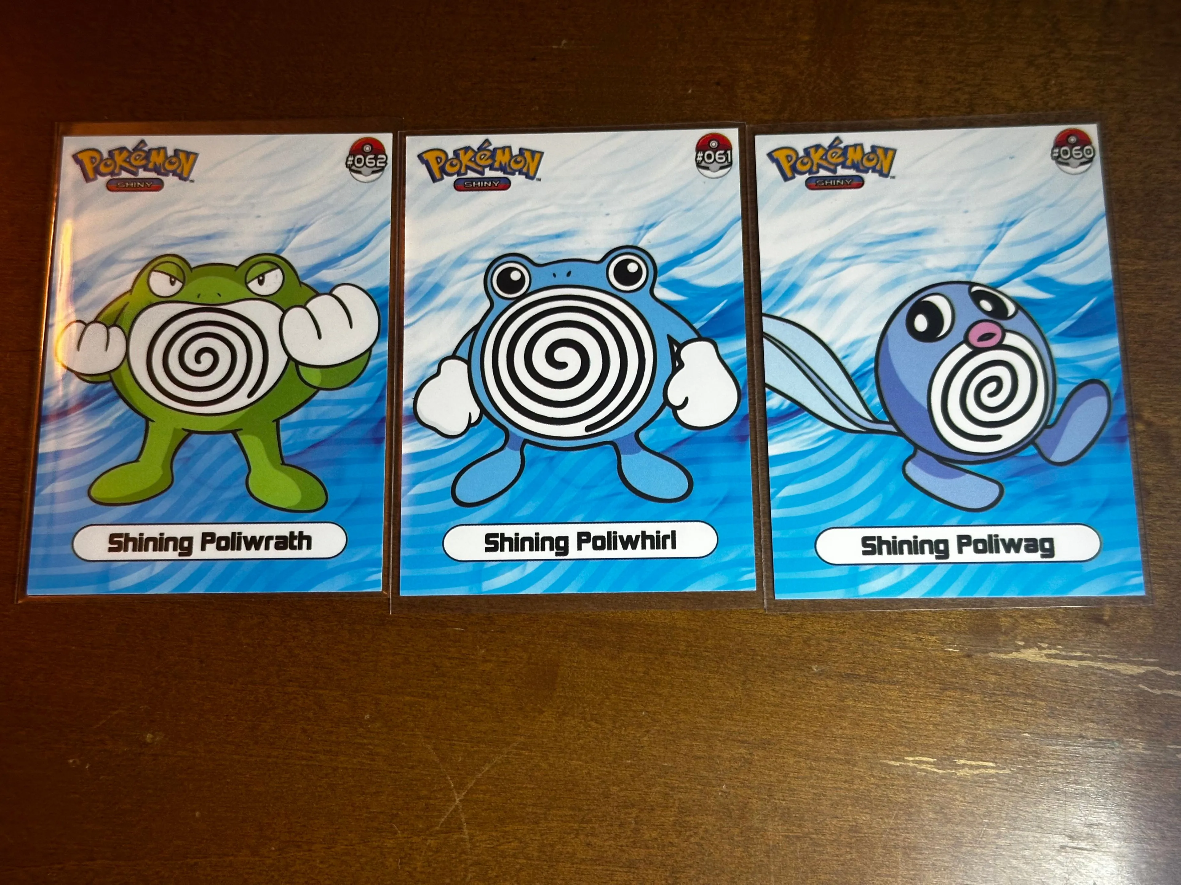 Poliwag poliwhirl an poliwrath shiny set  Whatnot: Shop, Sell, Connect