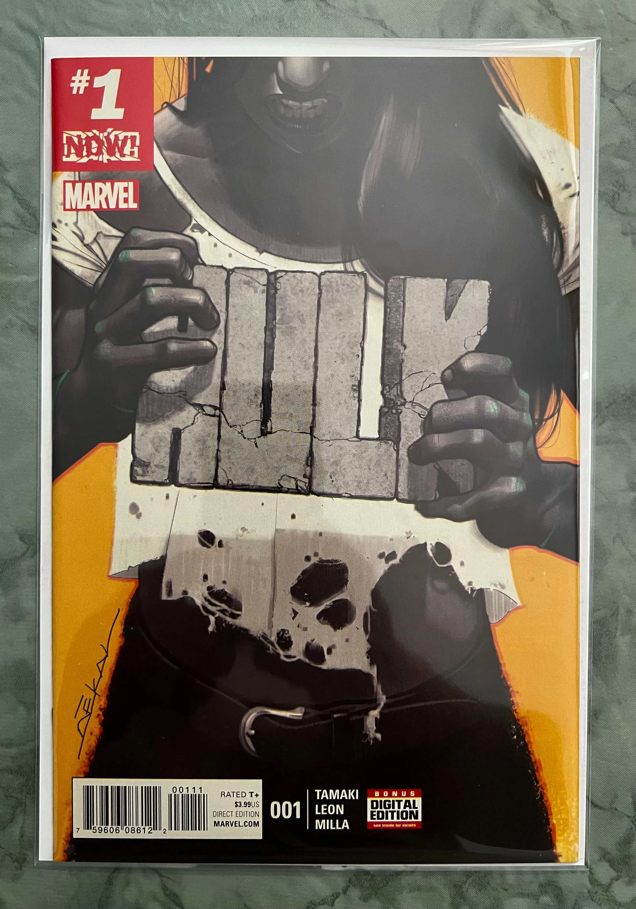Product image for HULK 1 SHE-HULK COVER 2017