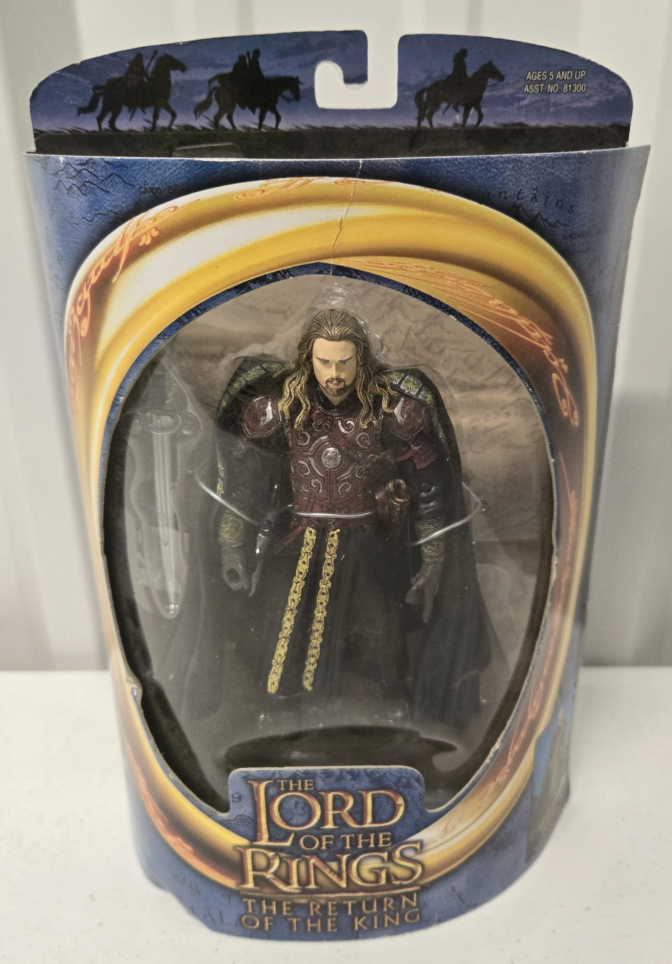 Product image for NEW Lord Of The Rings: Return Of The King - Eomer In Ceremonial Armor Figure