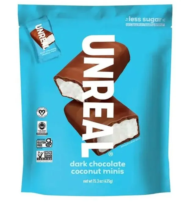Product image for Unreal Dark Chocolate Coconut Minis