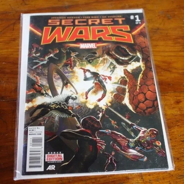 Product image for  SECRET WARS #1-9 NEAR MINT COMPLETE SET 2015.