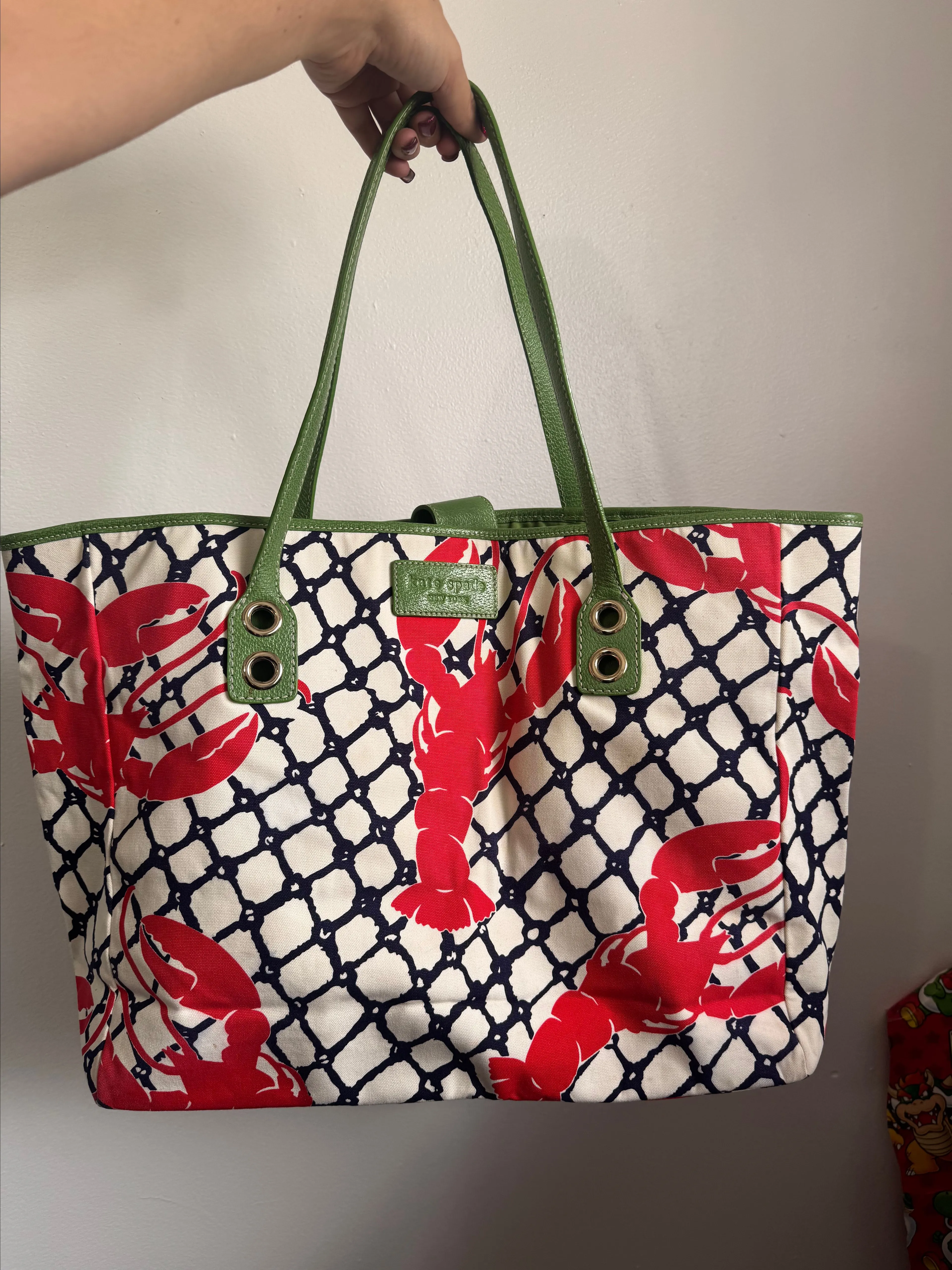 Product image for 21. Kate spade cape cod lobster tote