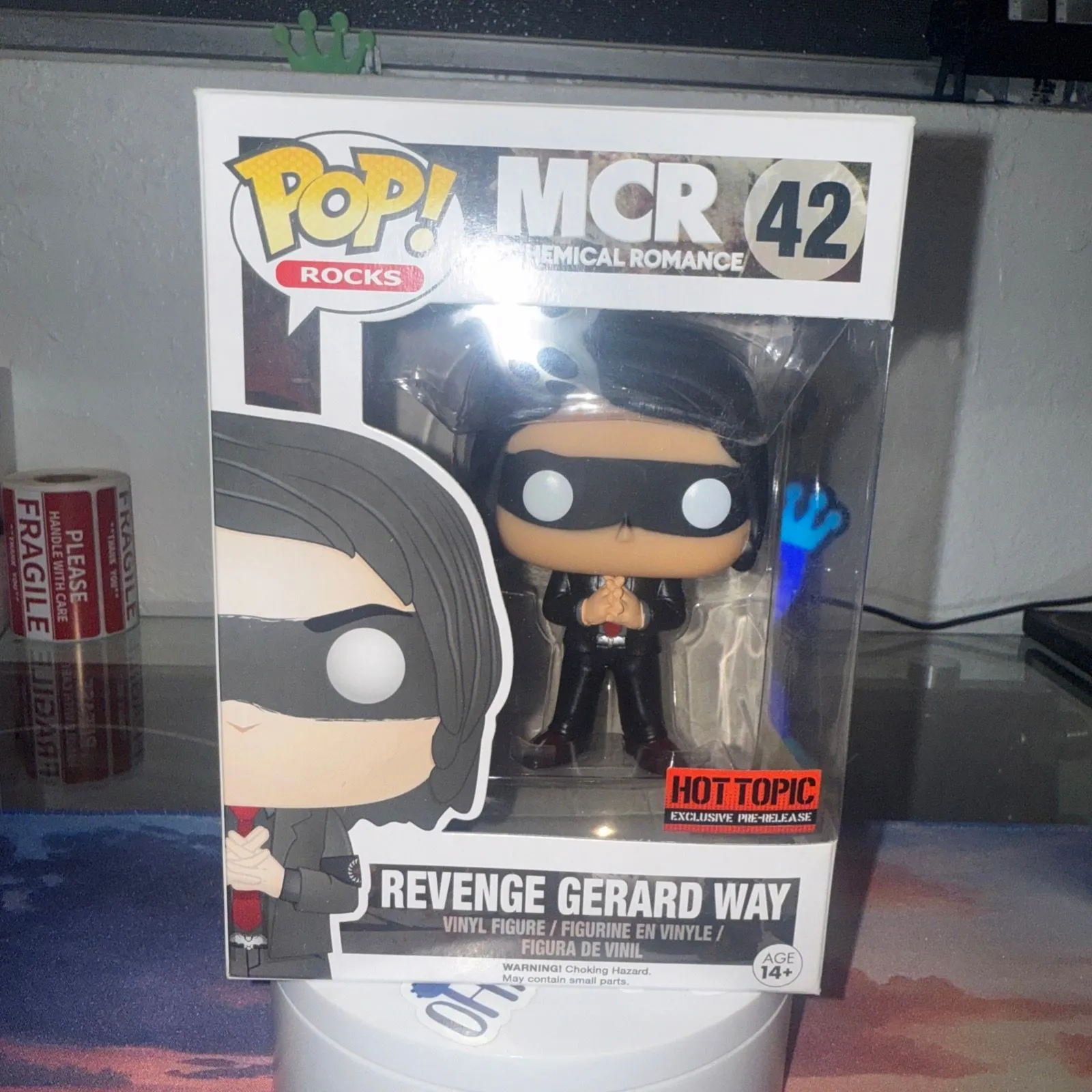 Product image for Funko Pop My Chemical Romance Revenge Gerard Way (Masked) Hot Topic Exclusive 42