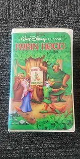 Product image for Robin Hood Disney VHS Black Diamond Collectable