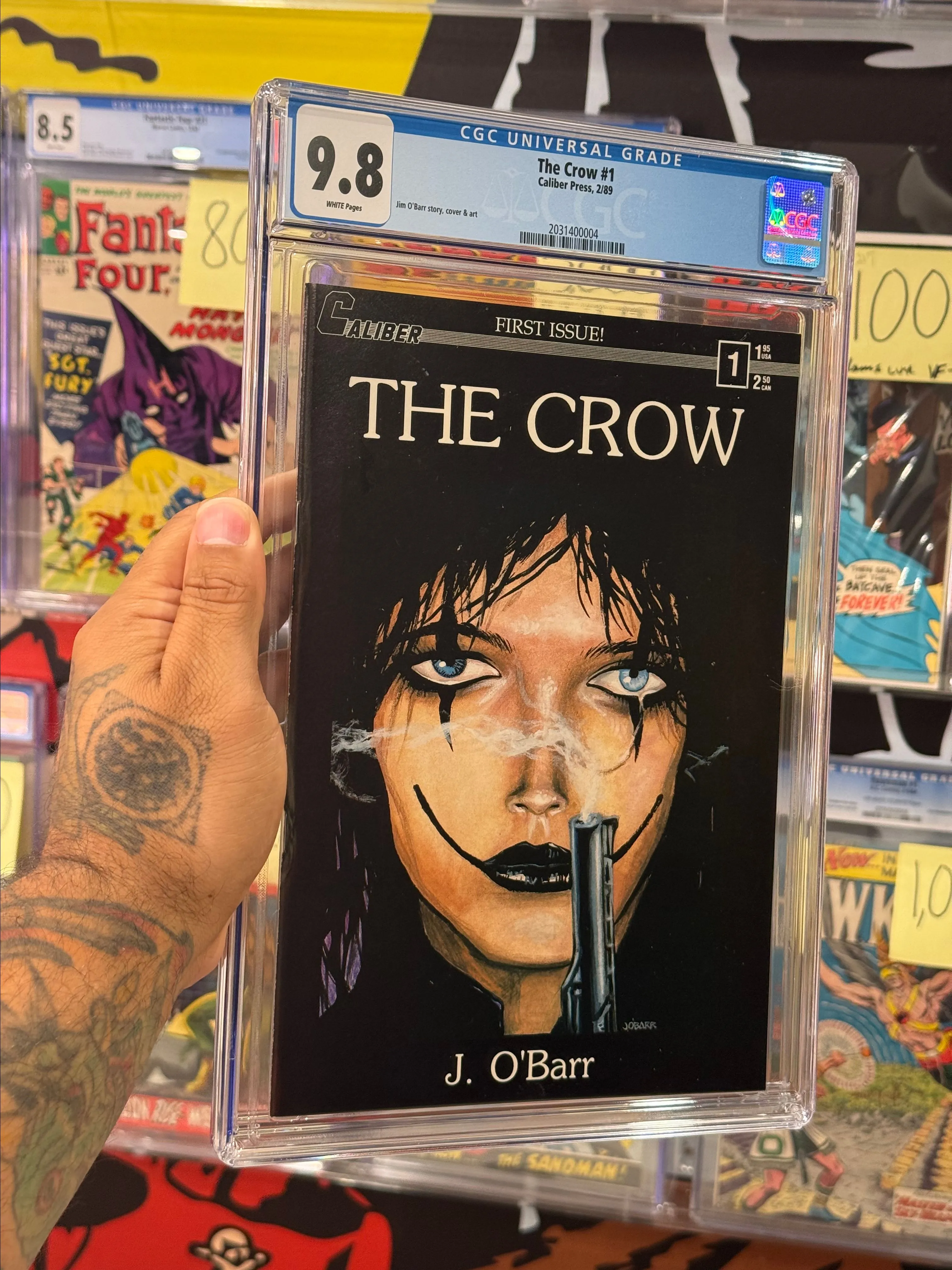 Product image for The Crow #1 CGC 9.8