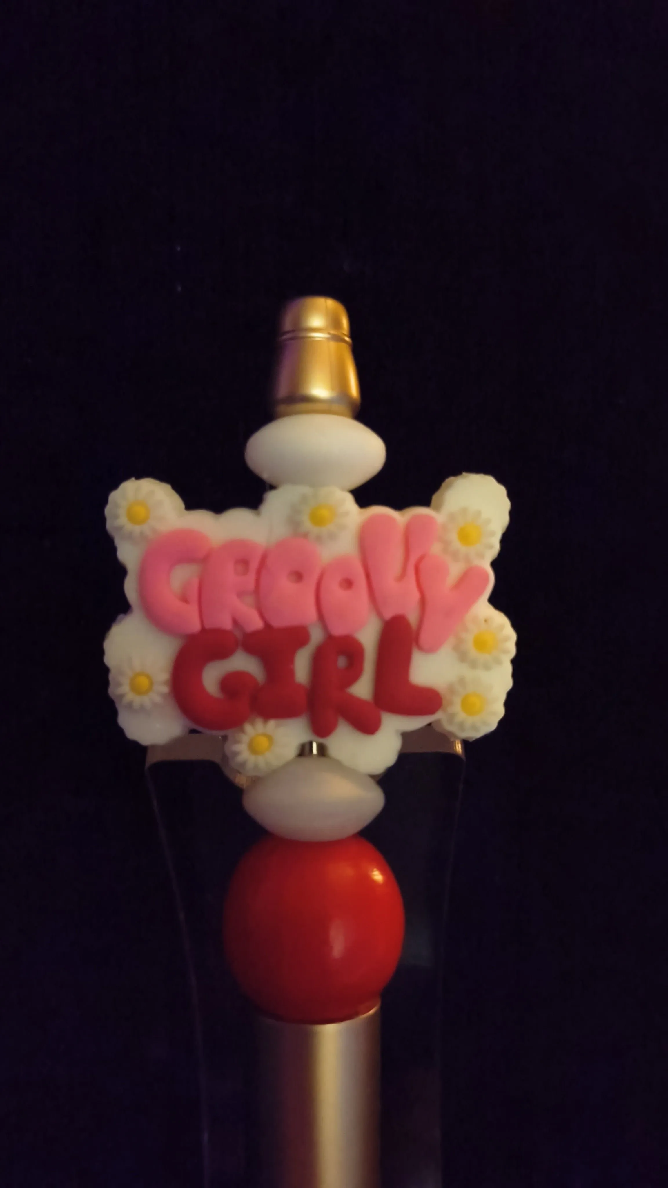 Product image for Beadable Pens - Satin Silver Groovy Girl #394