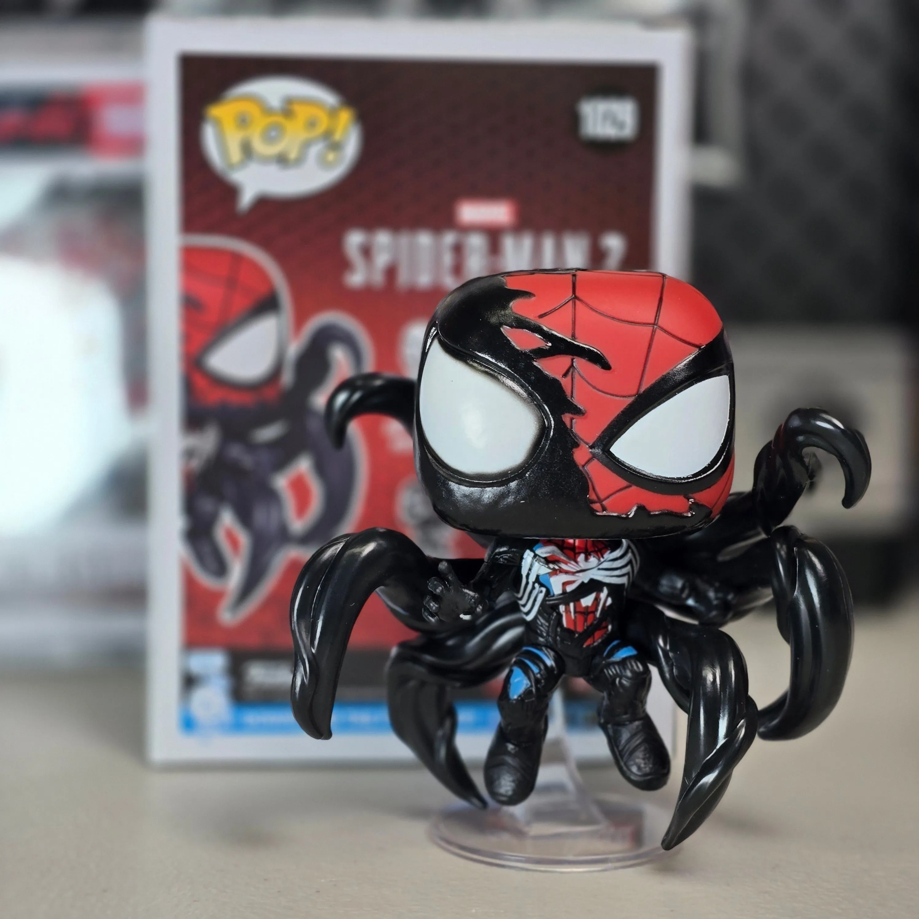 symbiote spider man funko pop