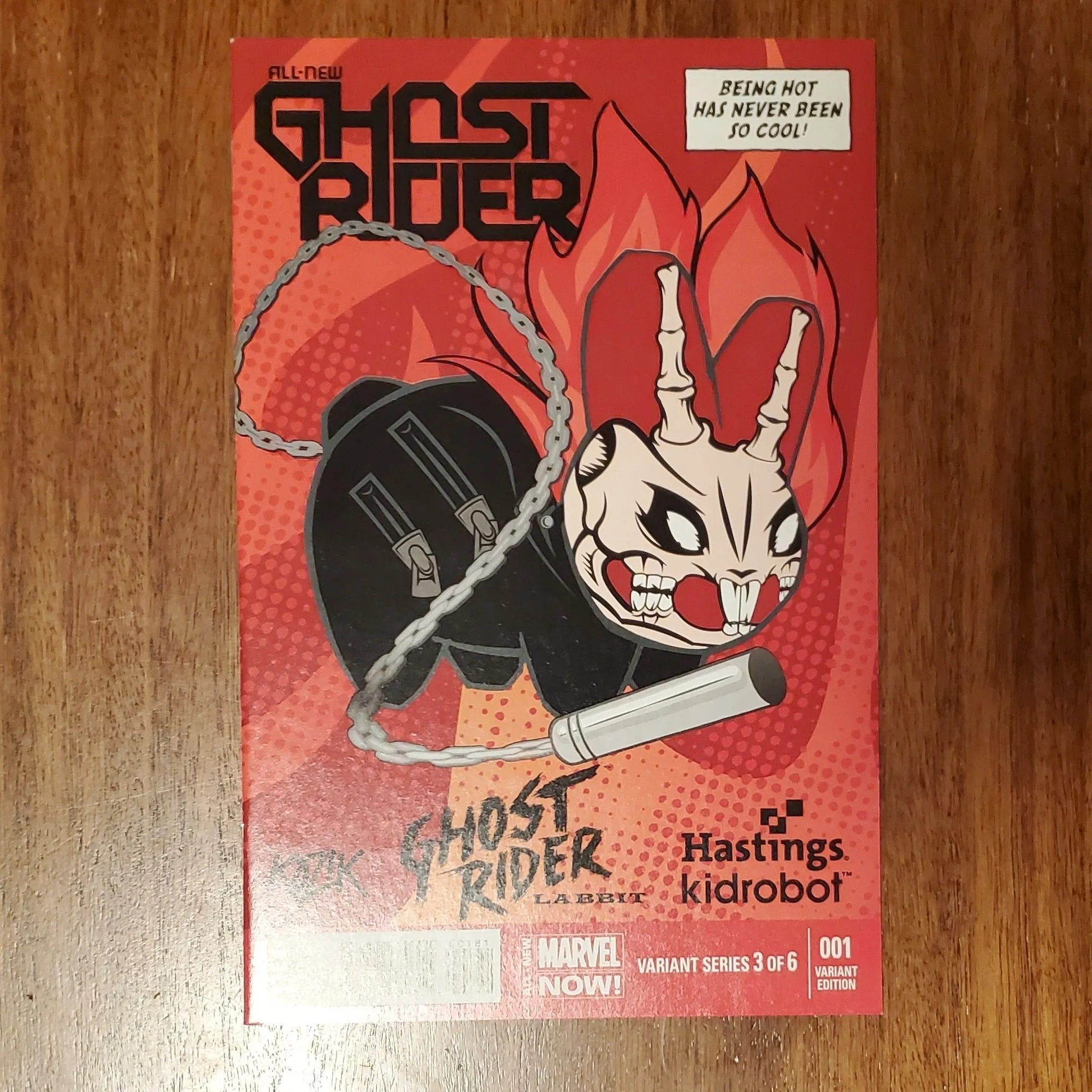Product image for b. All New Ghostrider #1 Hastings Variant 1st app Robbie Reyes