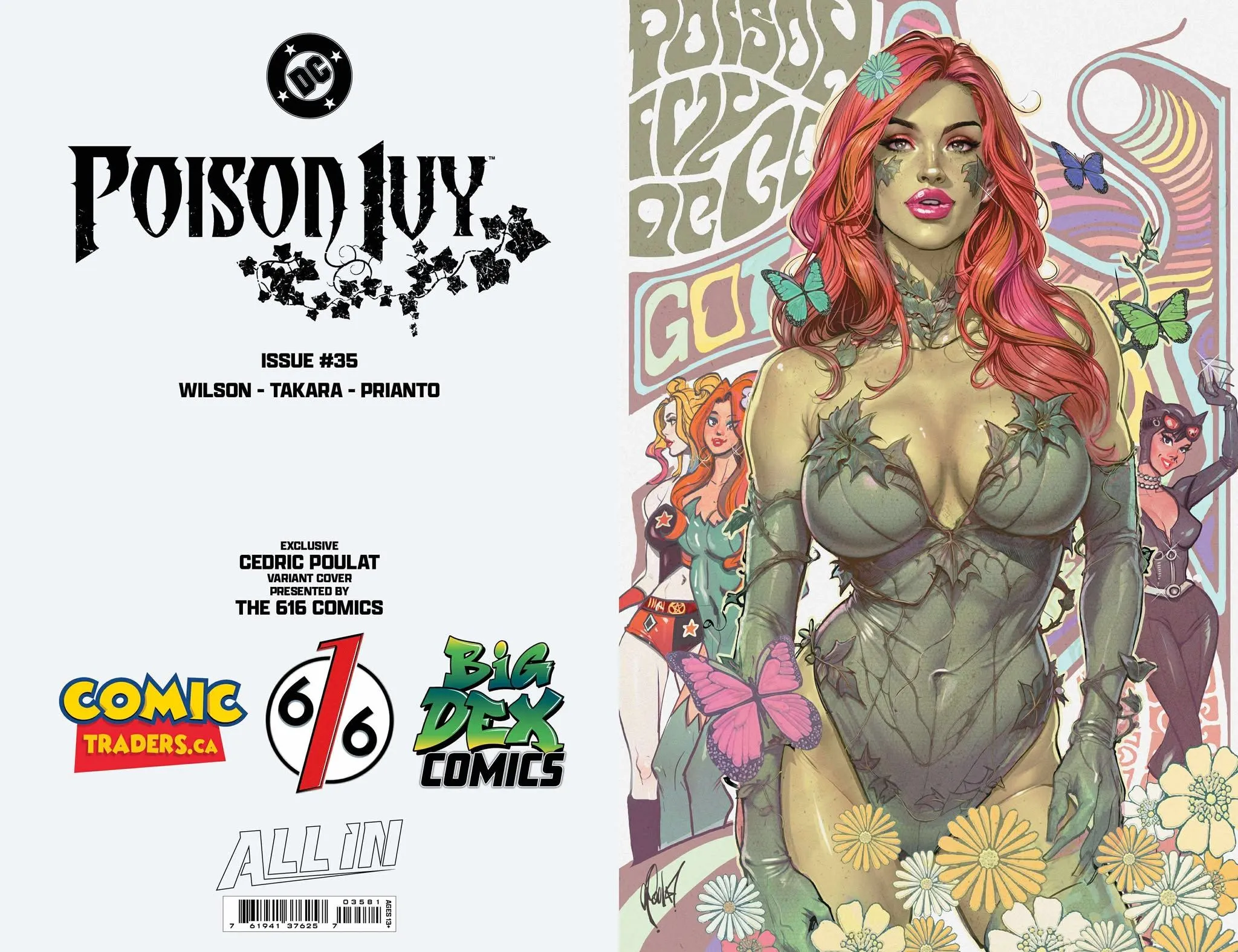 Product image for POISON IVY #35 CEDRIC POULAT EXCLUSIVE VIRGIN FOIL VARIANT