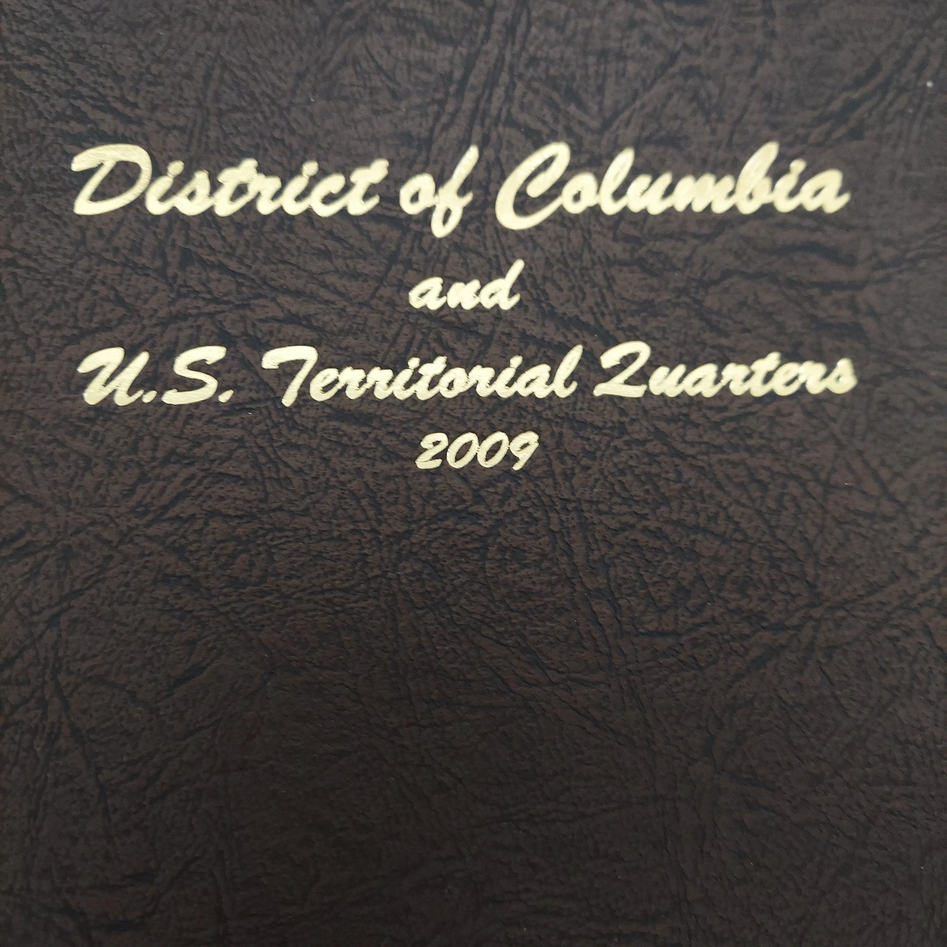 Product image for DC and Territorial Quarters 2Page Dansco Album (Used)