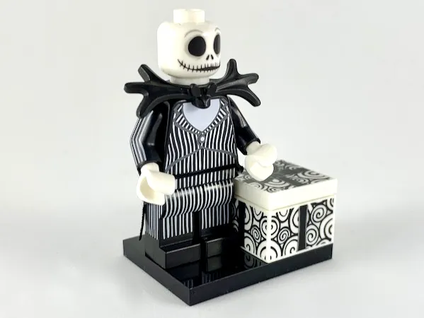 Product image for LEGO, CMF, Jack Skellington, Disney, Series 2 (Complete Set with Stand and Accessories)