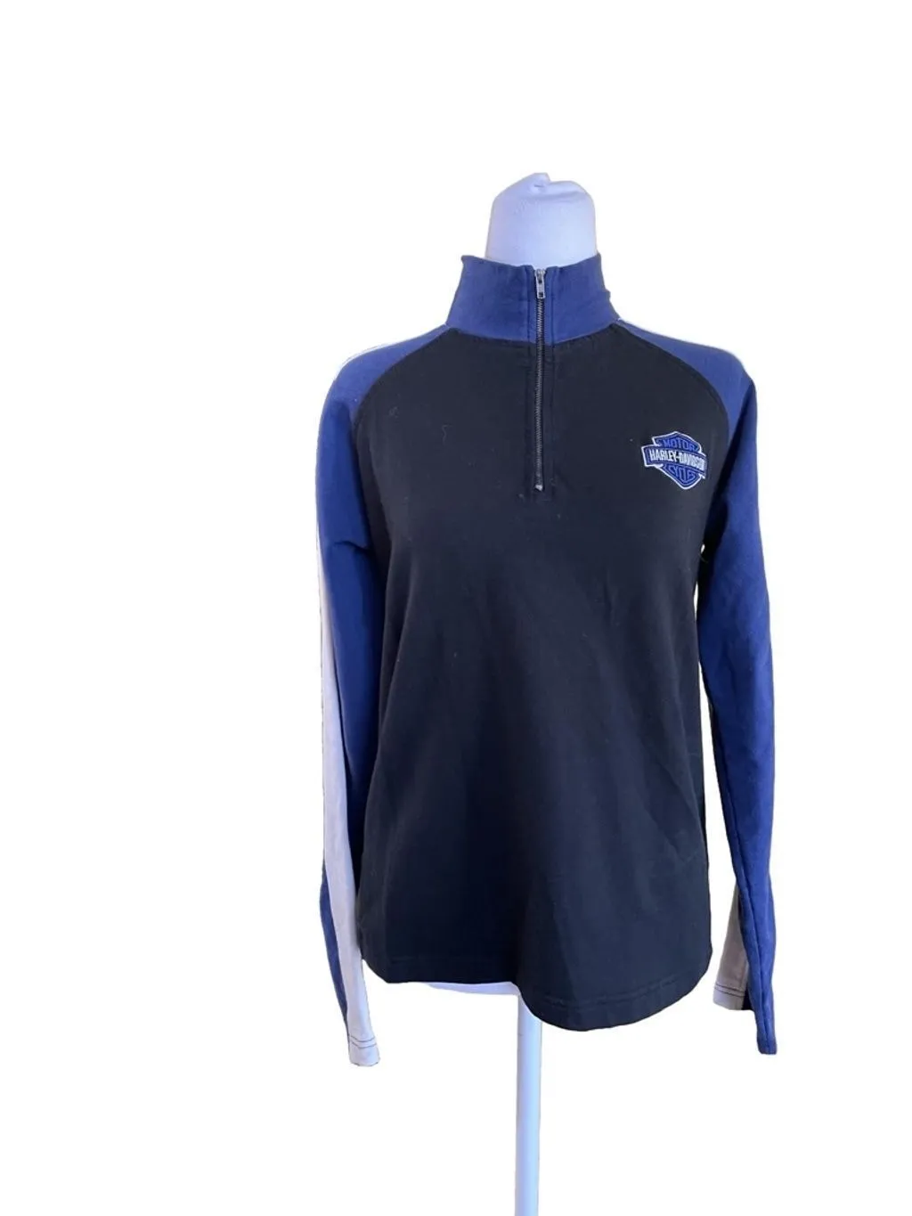 Product image for Men's Harley-Davidson Sweatshirt S Black/Blue