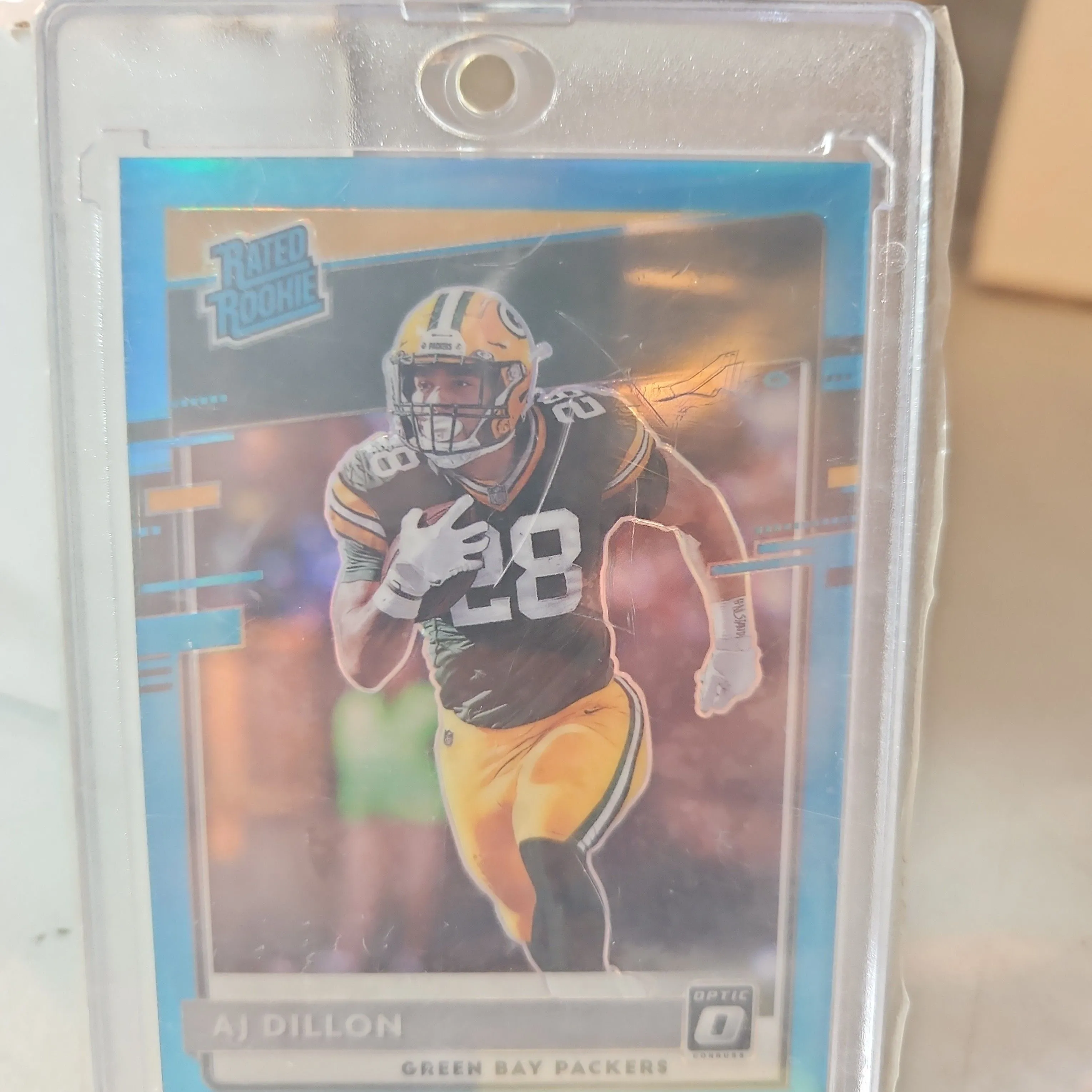 Product image for AJ DILLION AQUA RATED ROOKIE /299