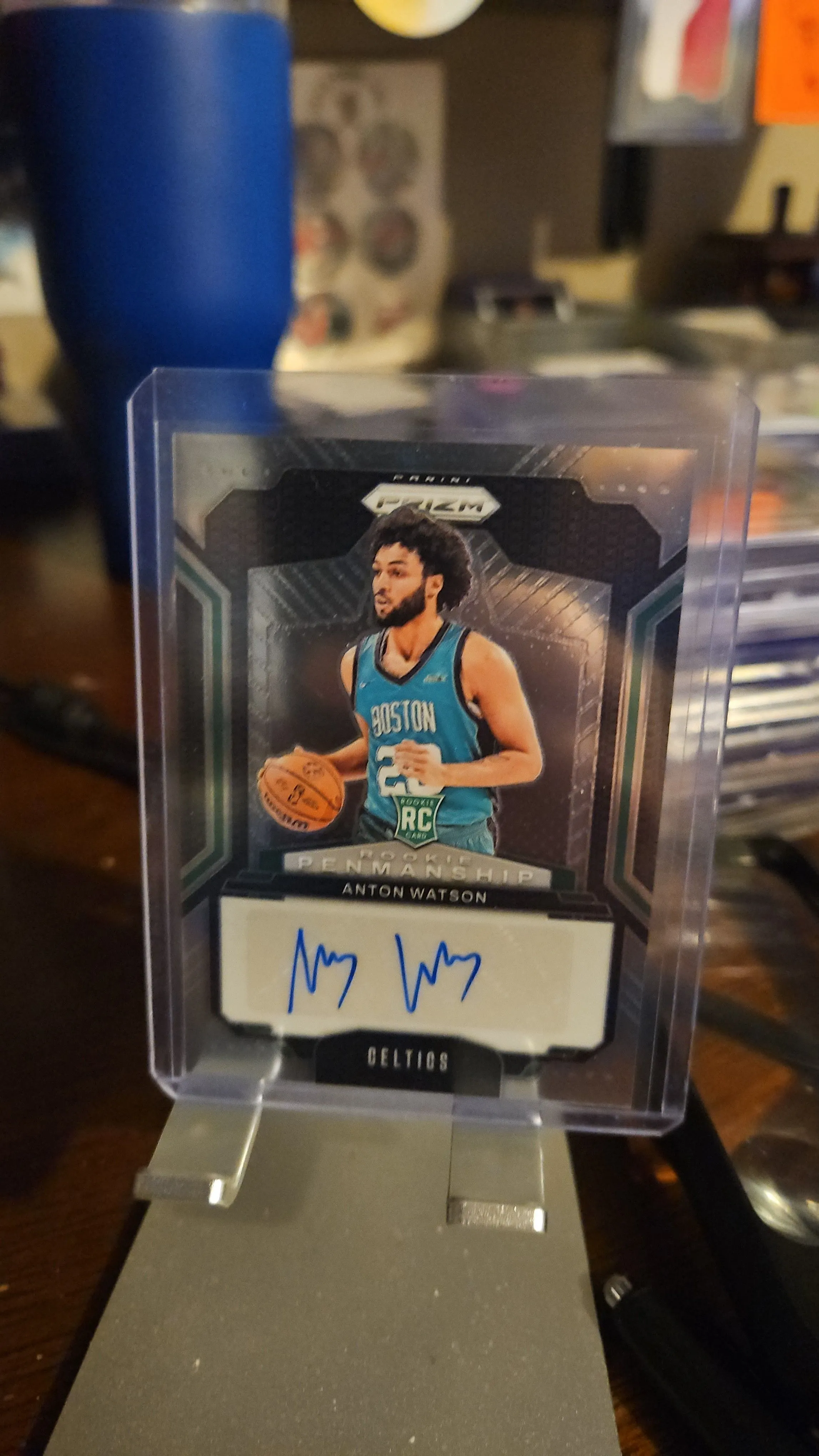 Product image for Anton Watson Auto...2024-2025 Prizm Penmanship Auto...Celtics