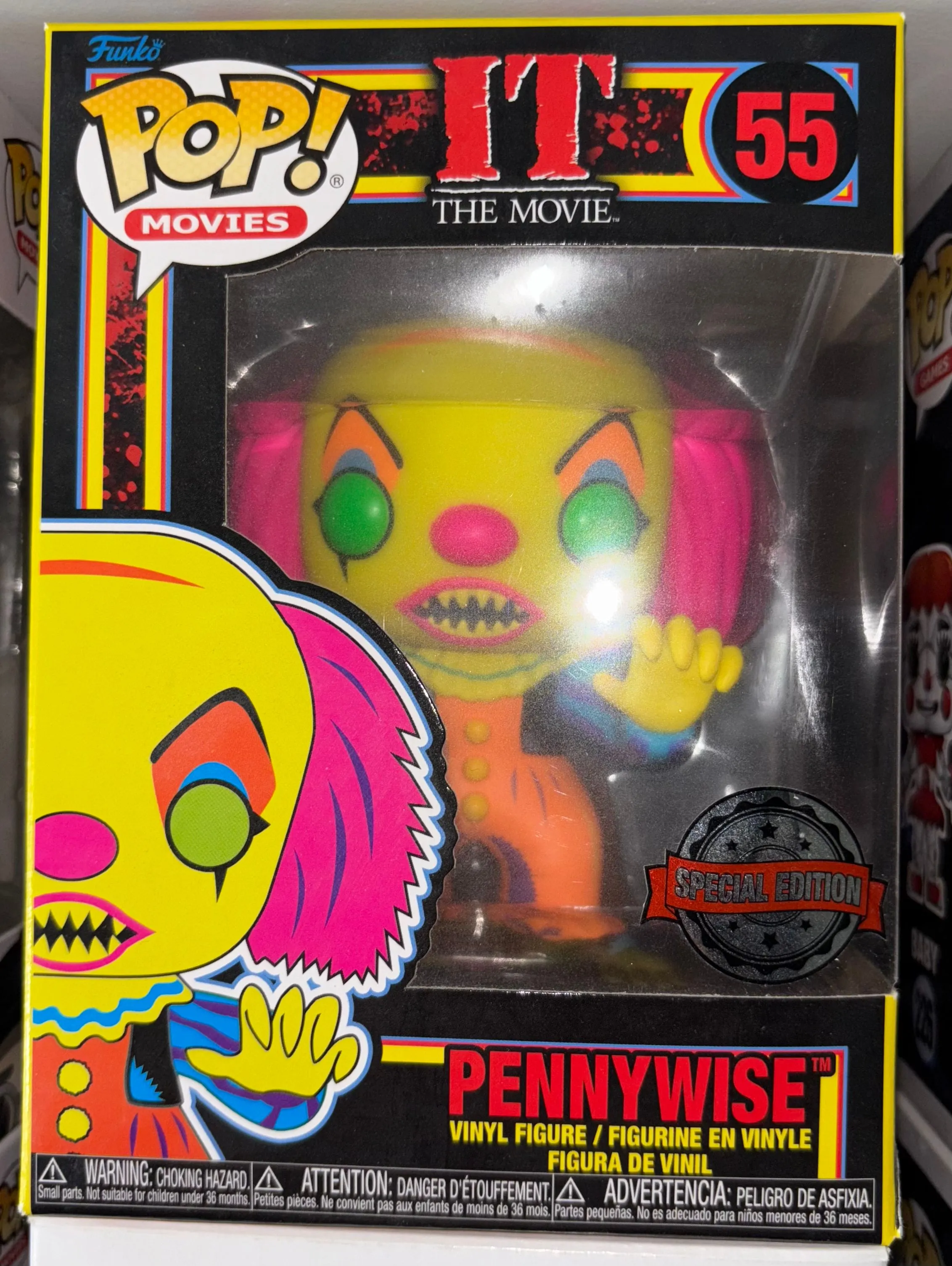 Product image for IT - Pennywise Black Light #55