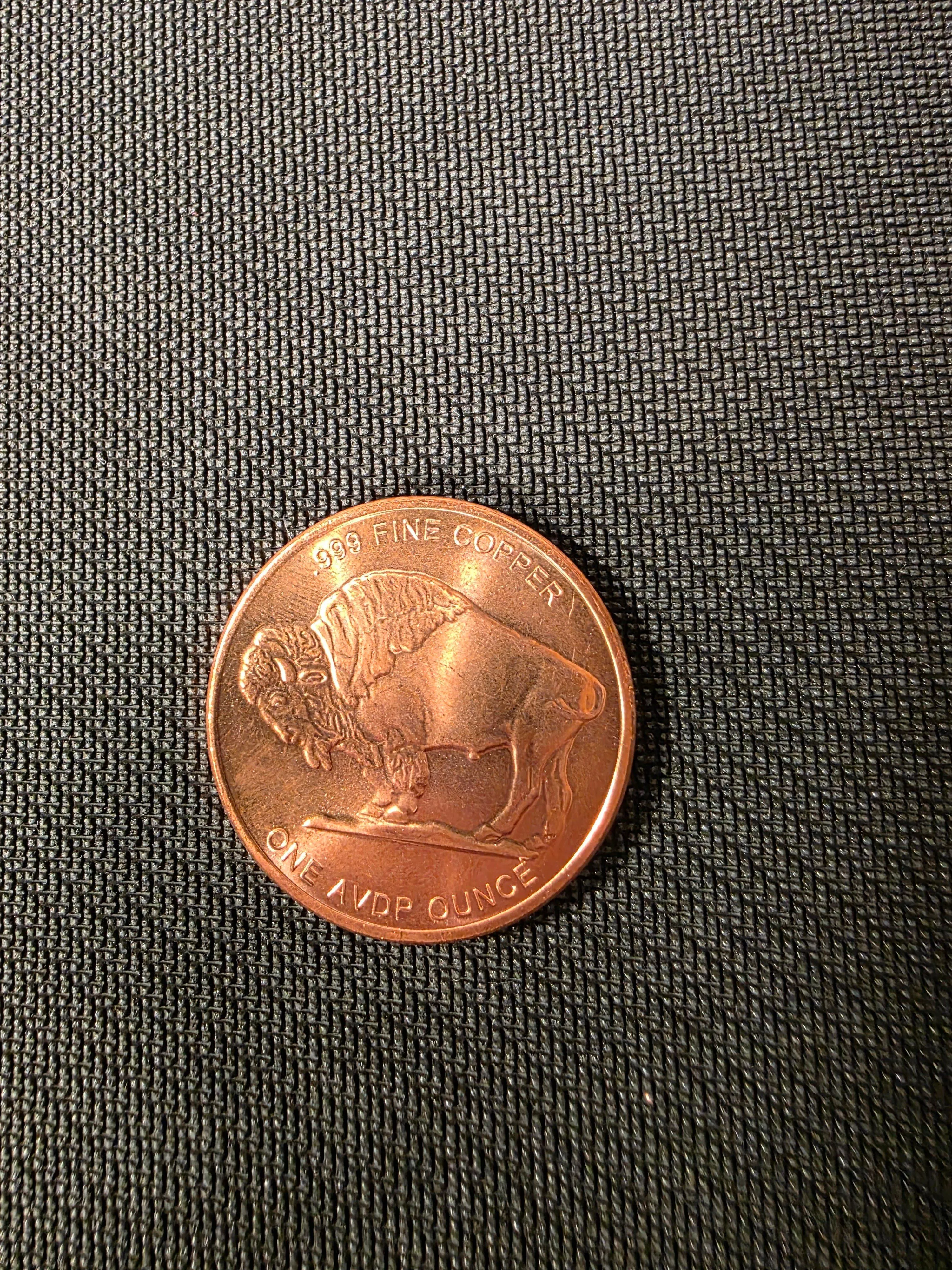 Product image for 1oz Buffalo Copper