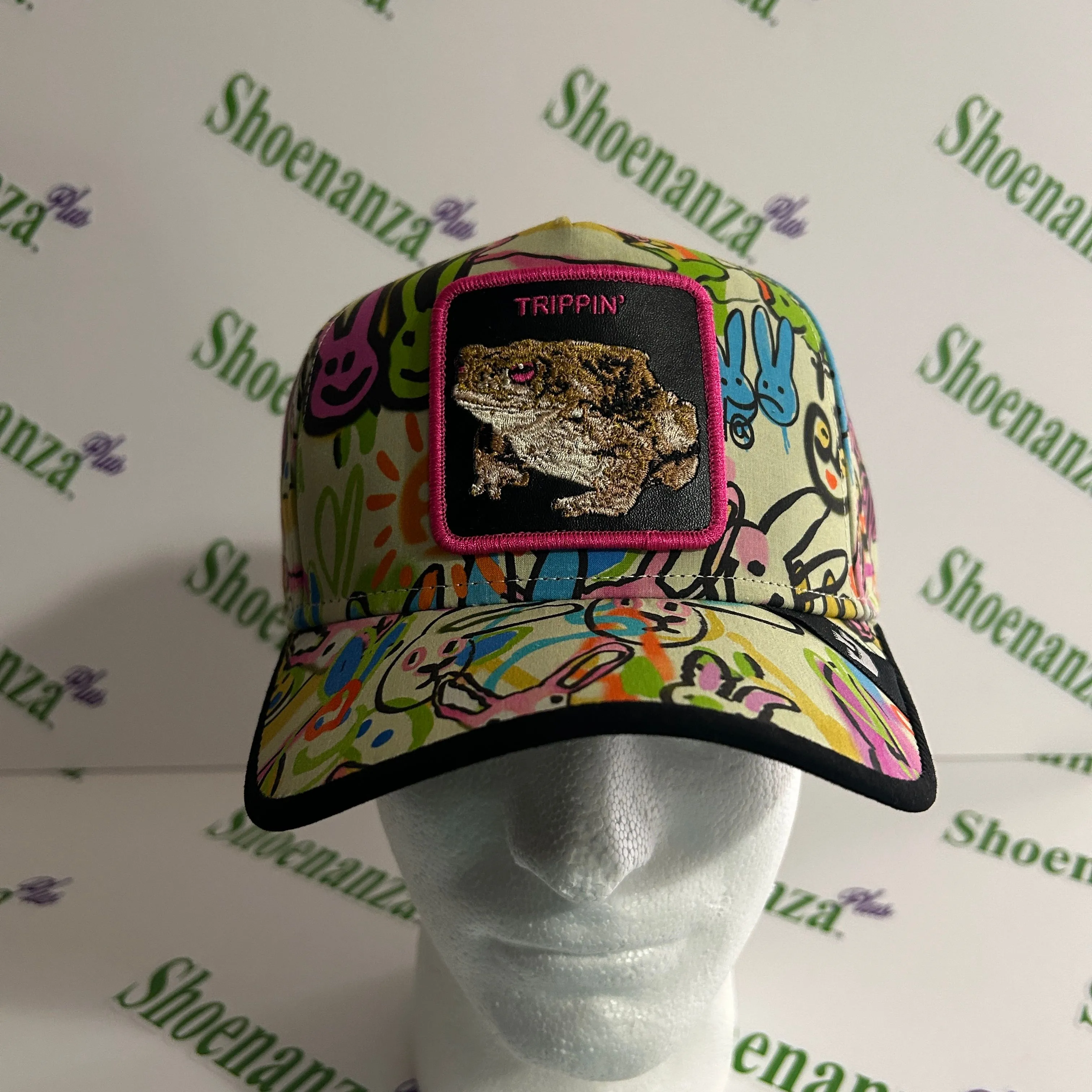 Product image for Goorin Bros Friday Drop The Farm Lick This Trippin' Toad Frog Snapback Hat Cap