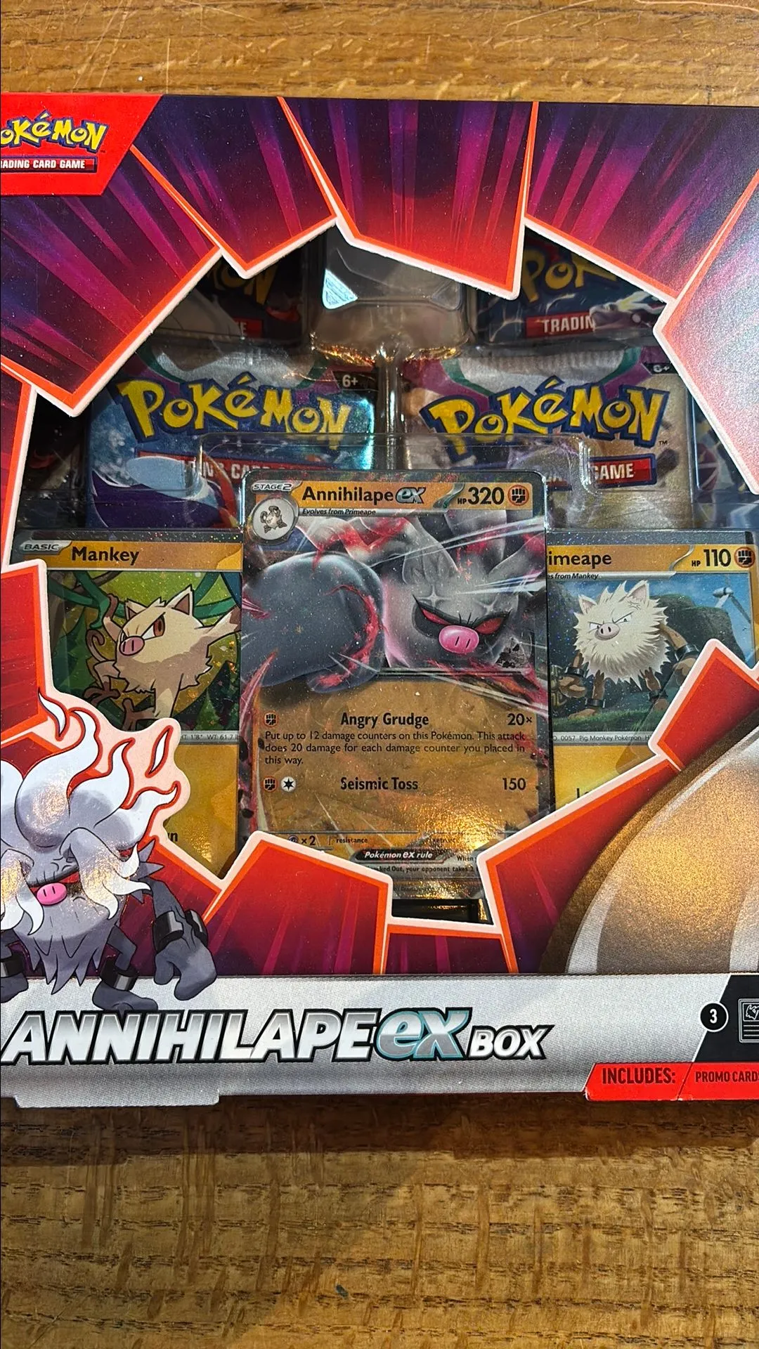Annihilape EX Box  Whatnot: Shop, Sell, Connect