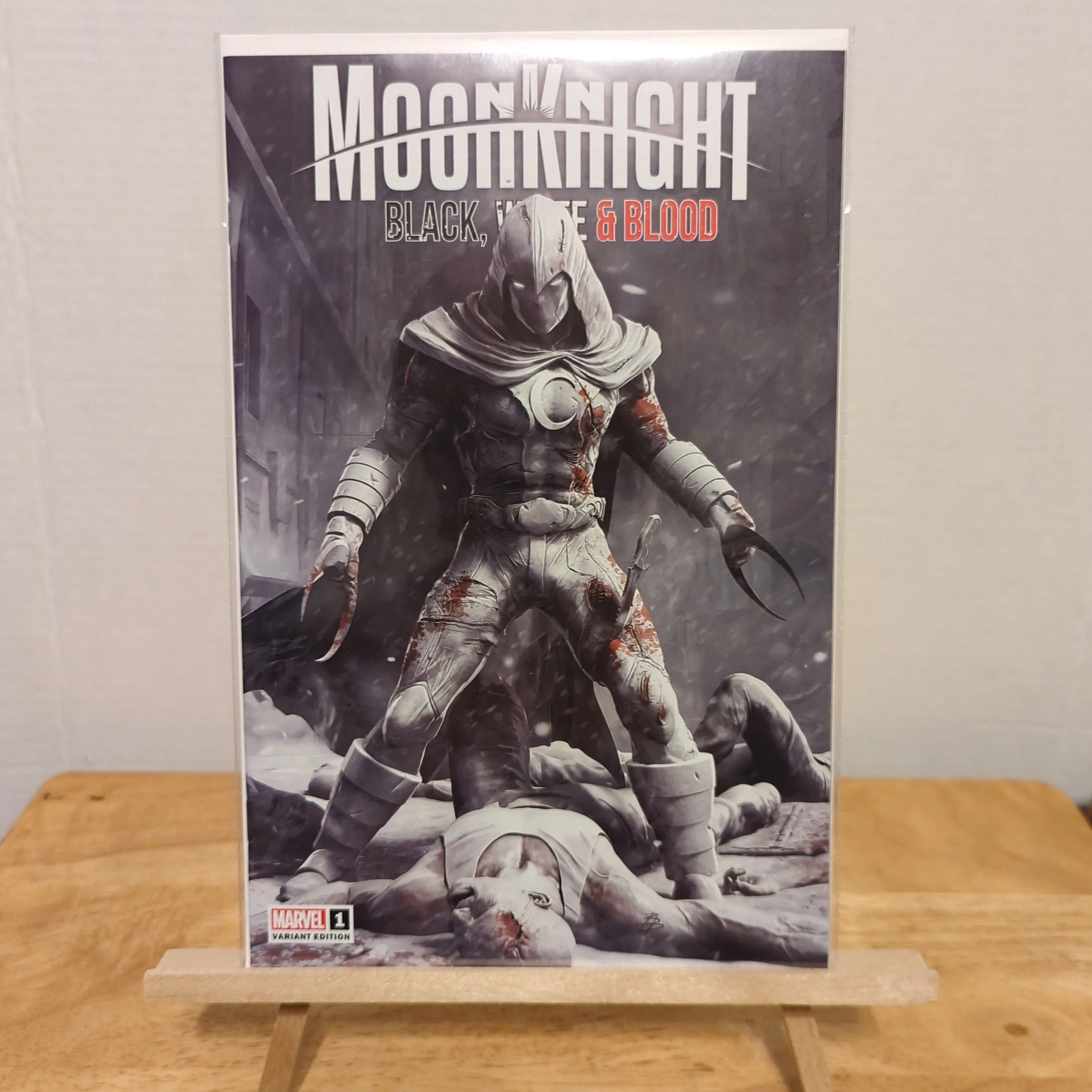 Product image for Moon Knight Black, White & Blood #1 Pharcyde comics exclusive