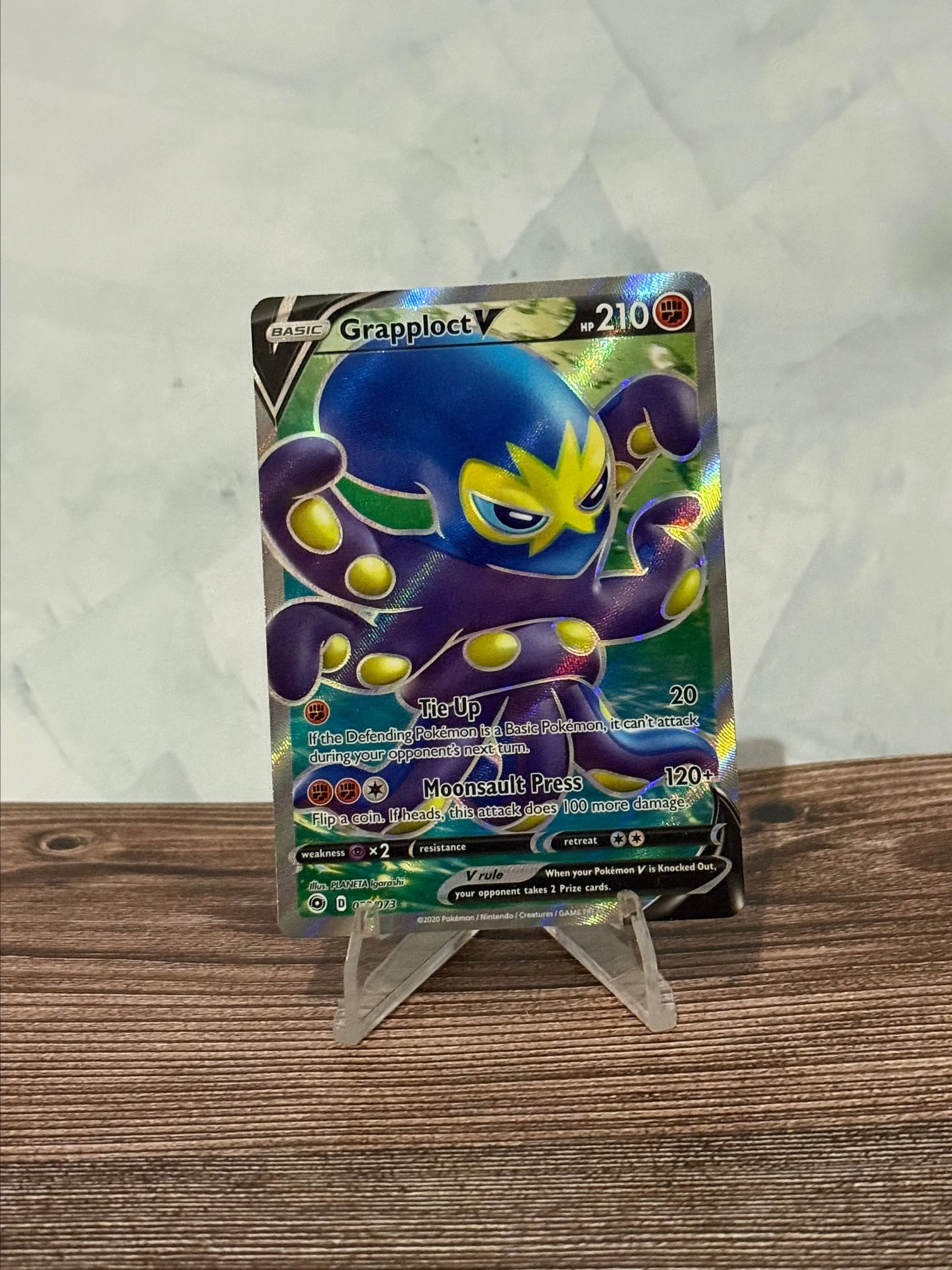 Grapploct V Full Art 72/73 Ultra Rare Champion's Path Pokemon TCG NM   Whatnot: Shop, Sell, Connect