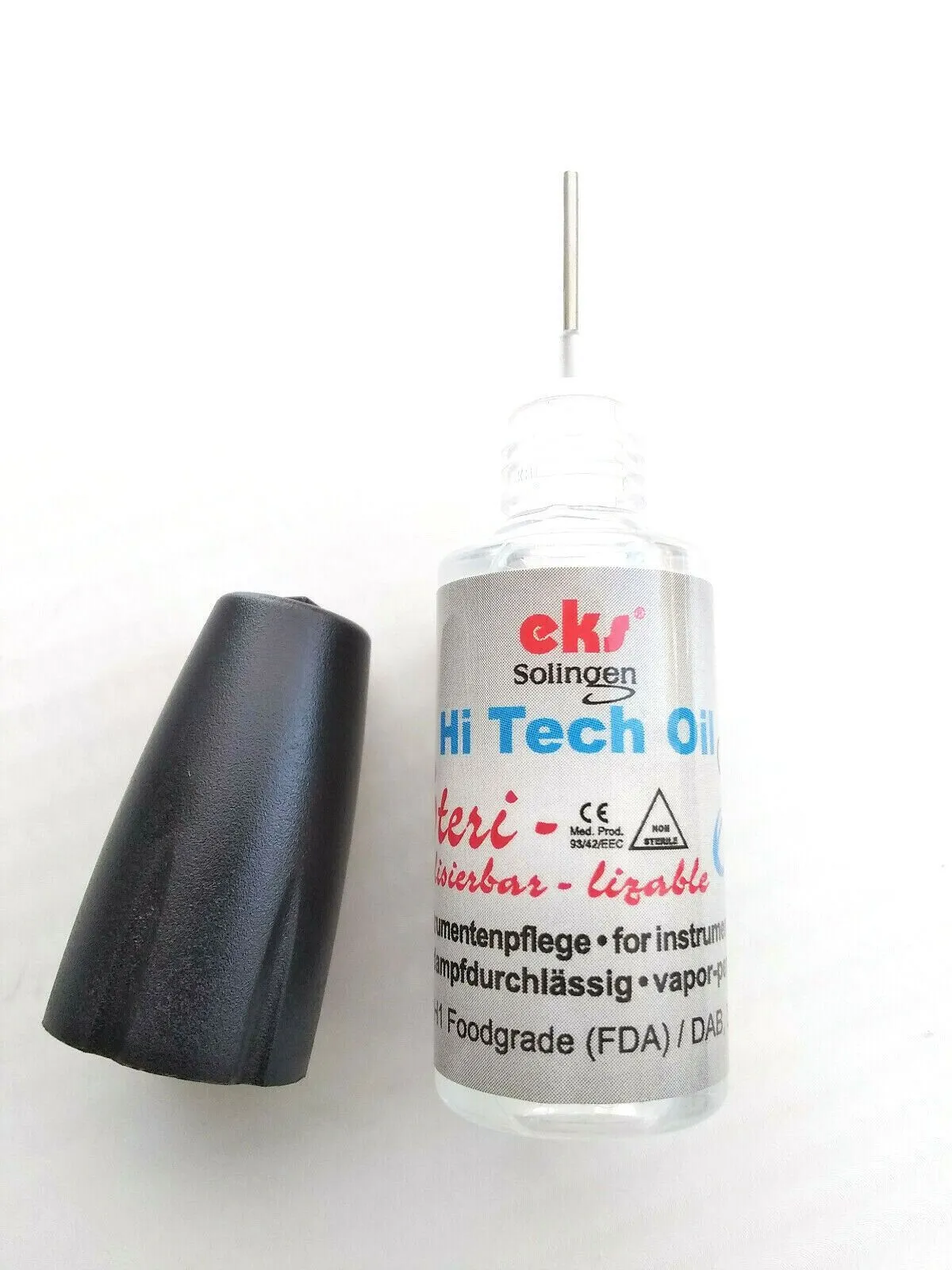 Product image for EKS Solingen Hi-Tech Pocket Knife Pivot Lube Oil Food Grade Needle Bottle EDC