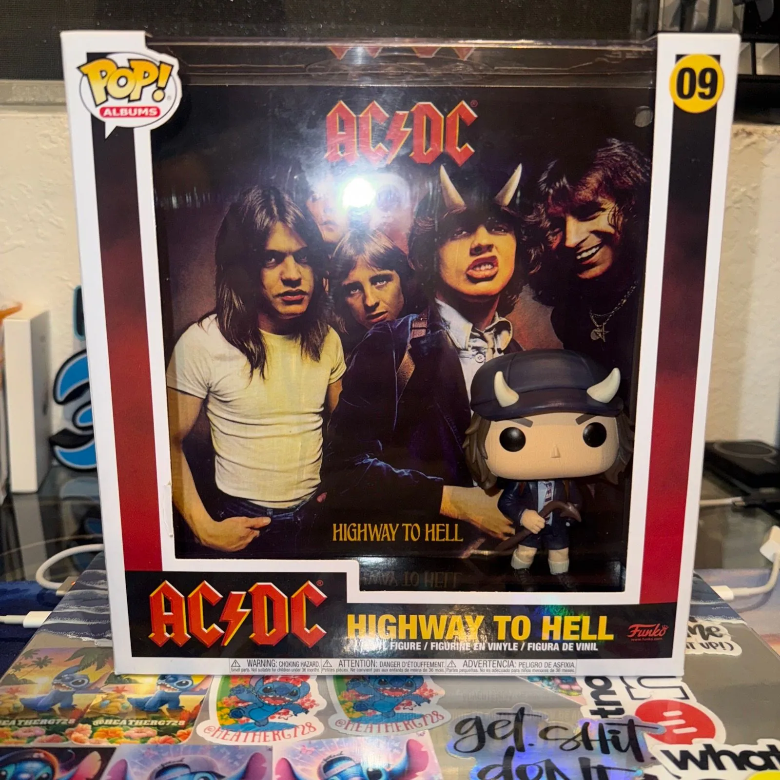 Product image for Funko Pop! Album Cover with Case: AC/DC. Highway to Hell #09