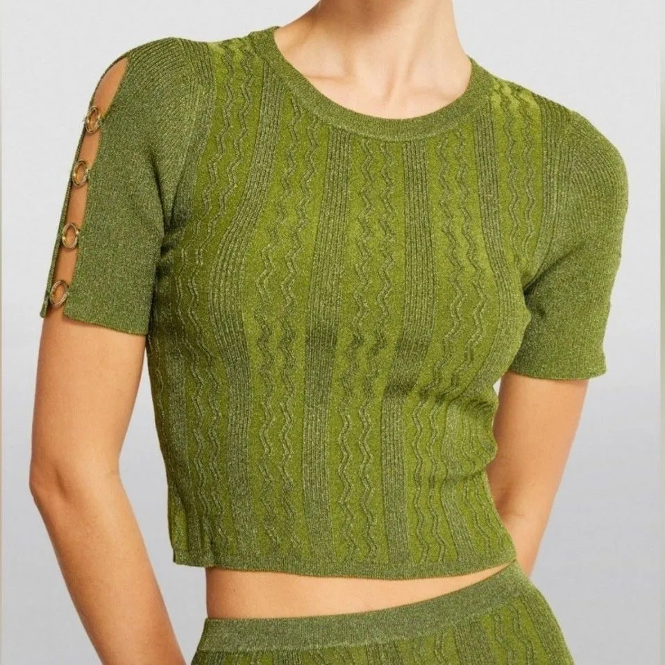 Product image for 1SANDRO MANACOR KAKI CLAIR TOP