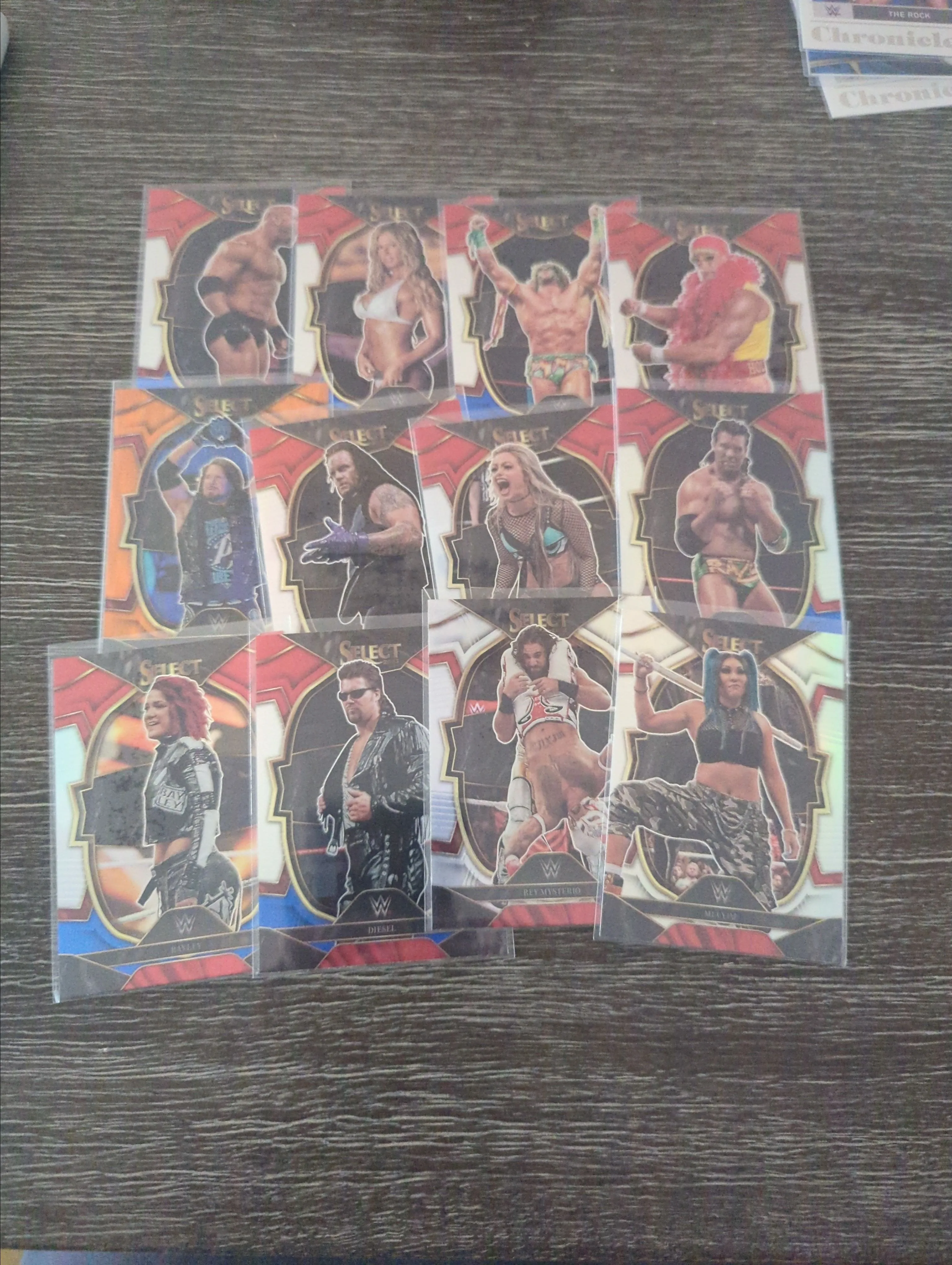 Product image for Z#102 - 2023 Select WWE Premier Level 22 Card Lot less than 25 cents per card