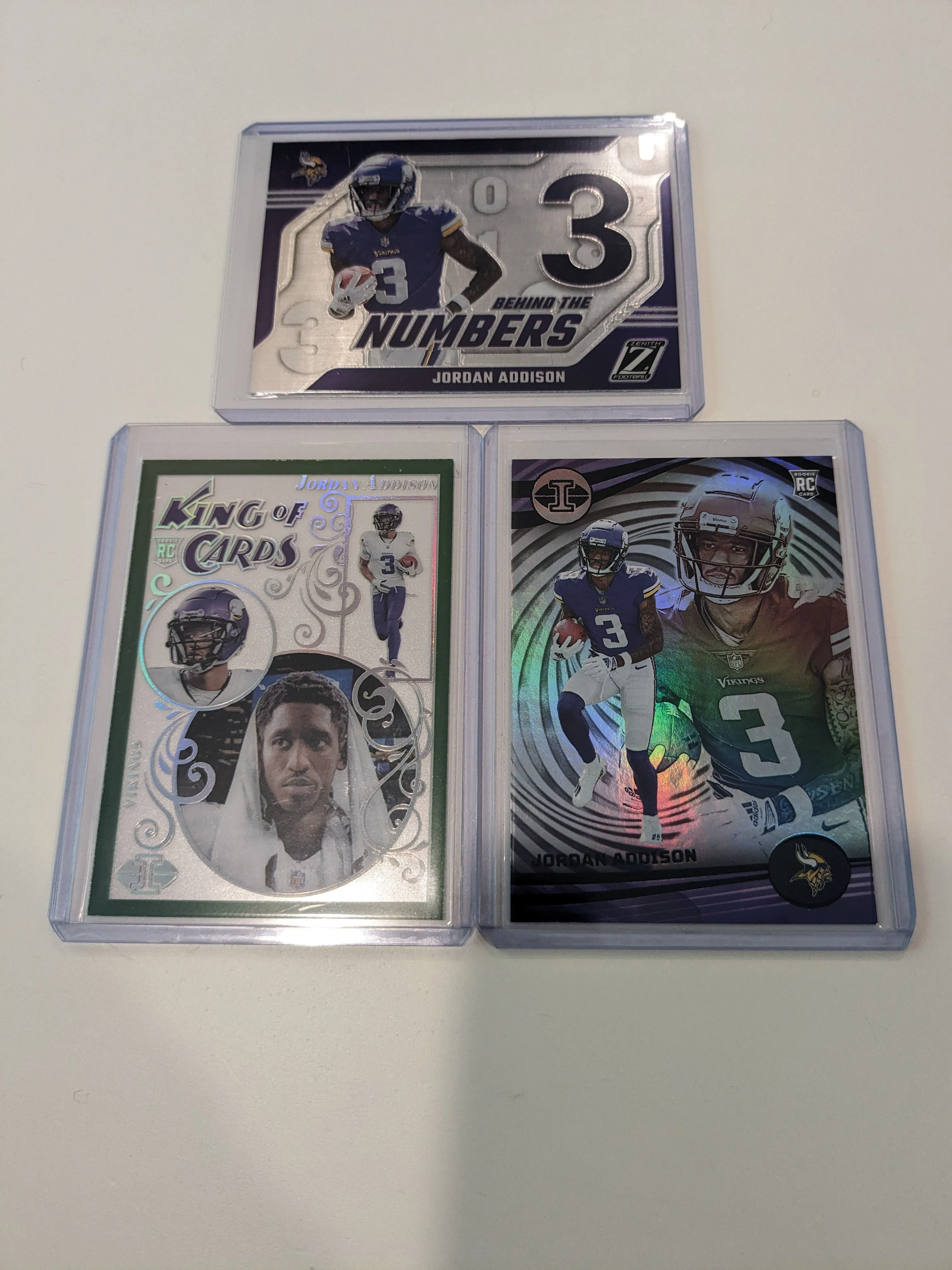 Product image for 2023 Jordan Addison Rookie Card Lot