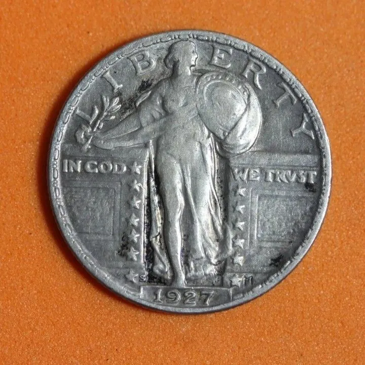 Product image for 1927s standing liberty quarter