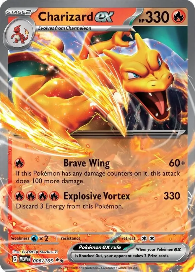 Product image for Charizard EX - SV: Scarlet & Violet 151