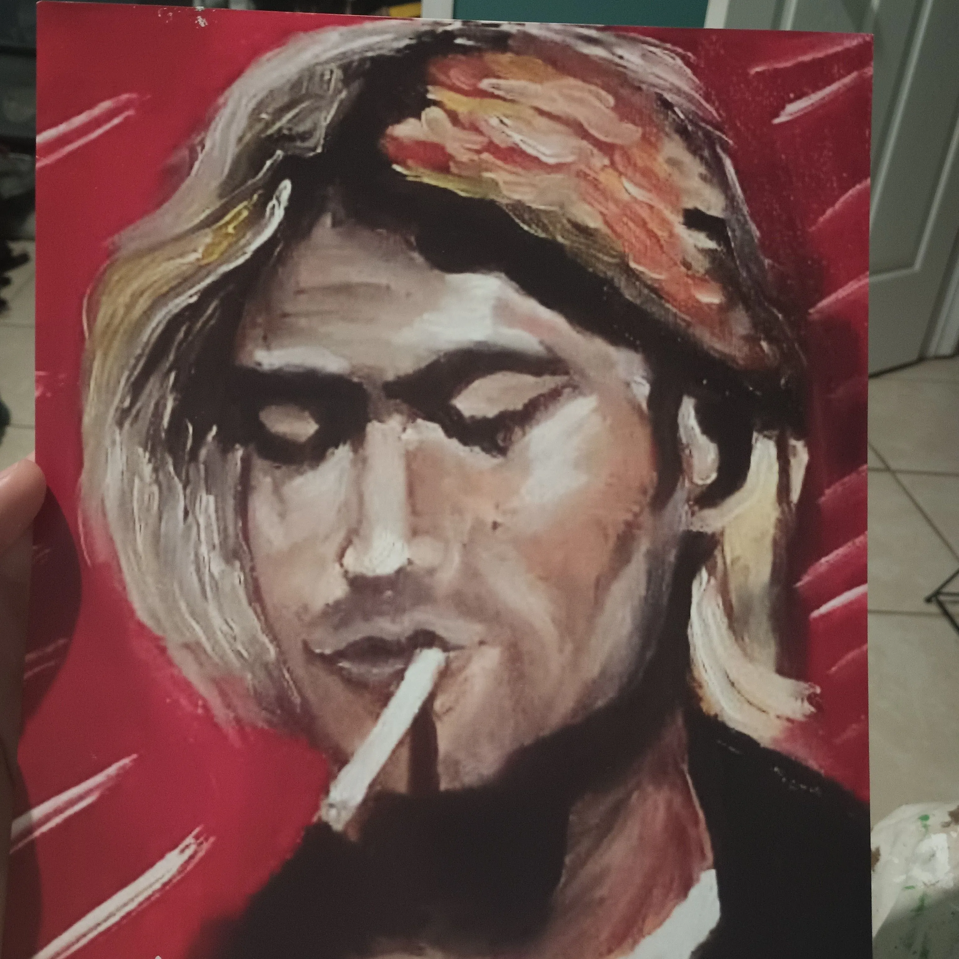 Product image for Kurt Cobain print