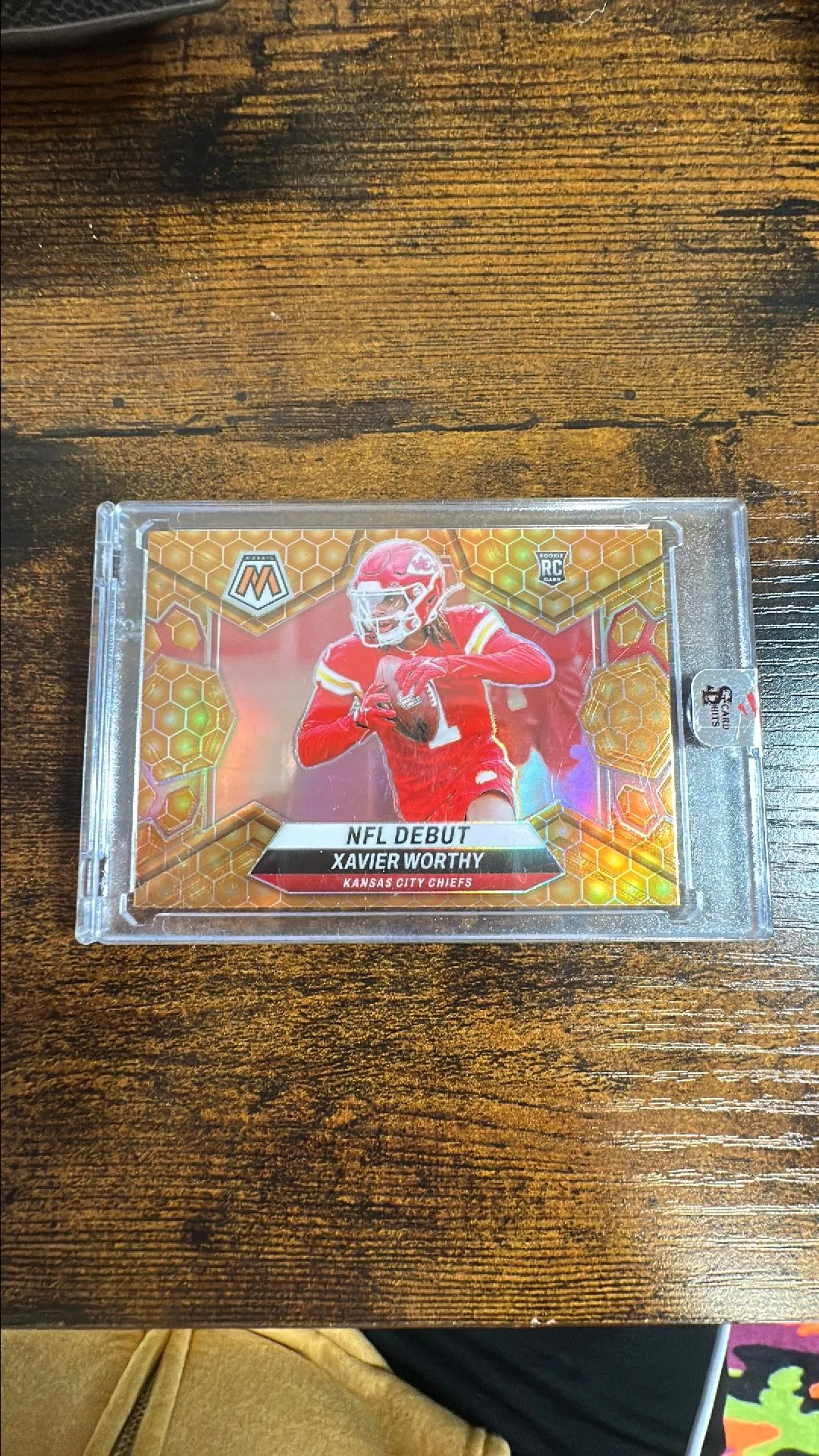 Product image for 2023 Mosaic Xavier Worthy rookie Honeycomb