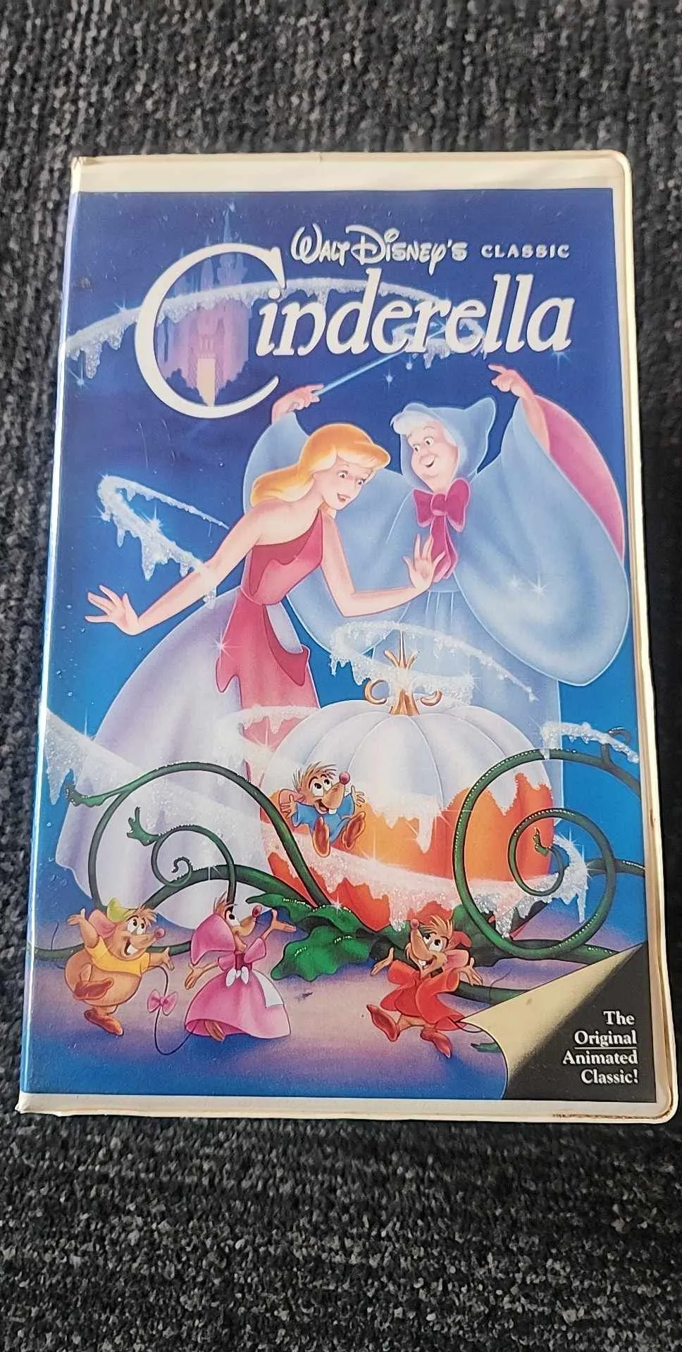 Product image for Cinderella Disney VHS Black Diamond Collectable