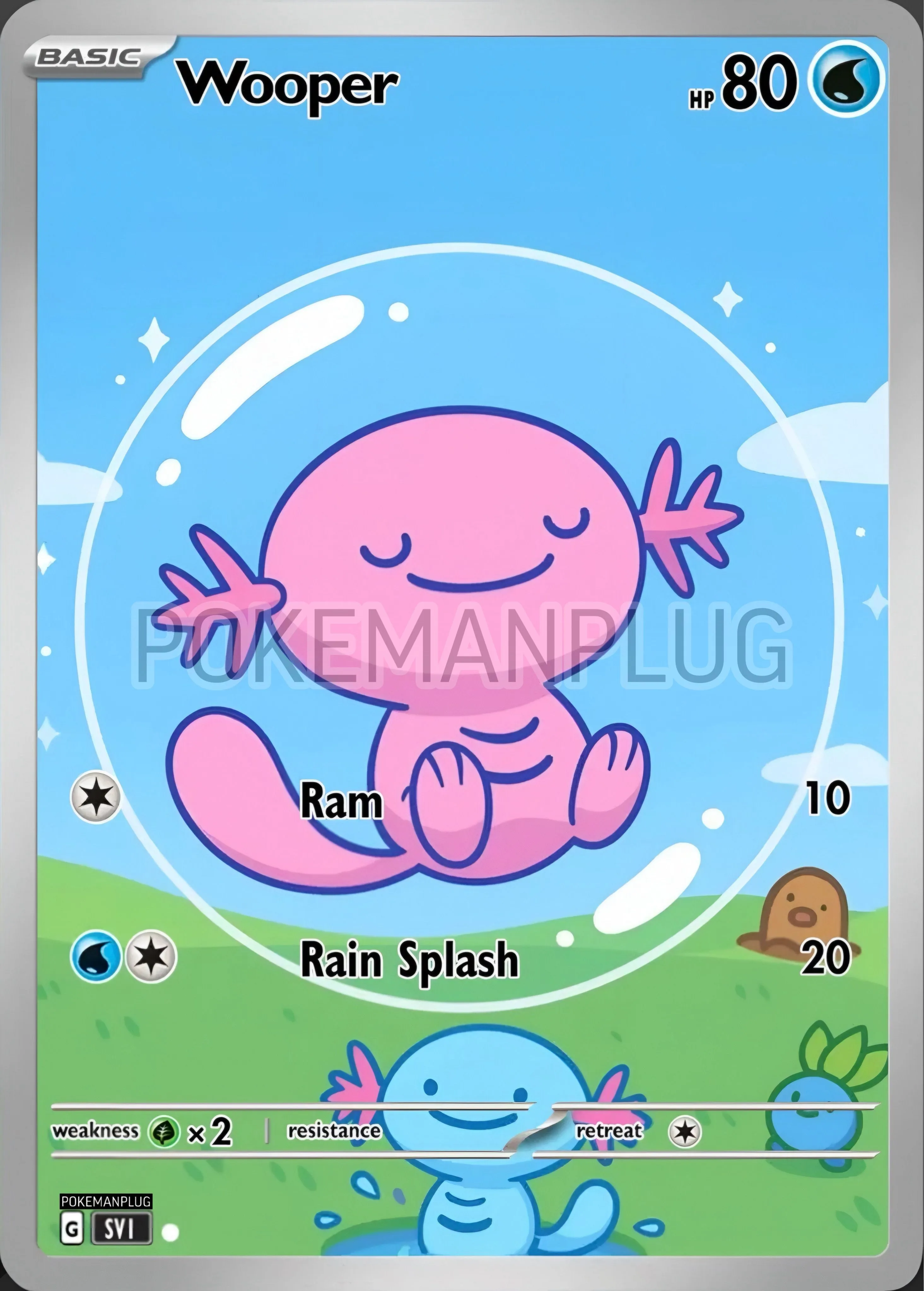 Shiny whopper bubble custom card  Whatnot: Shop, Sell, Connect