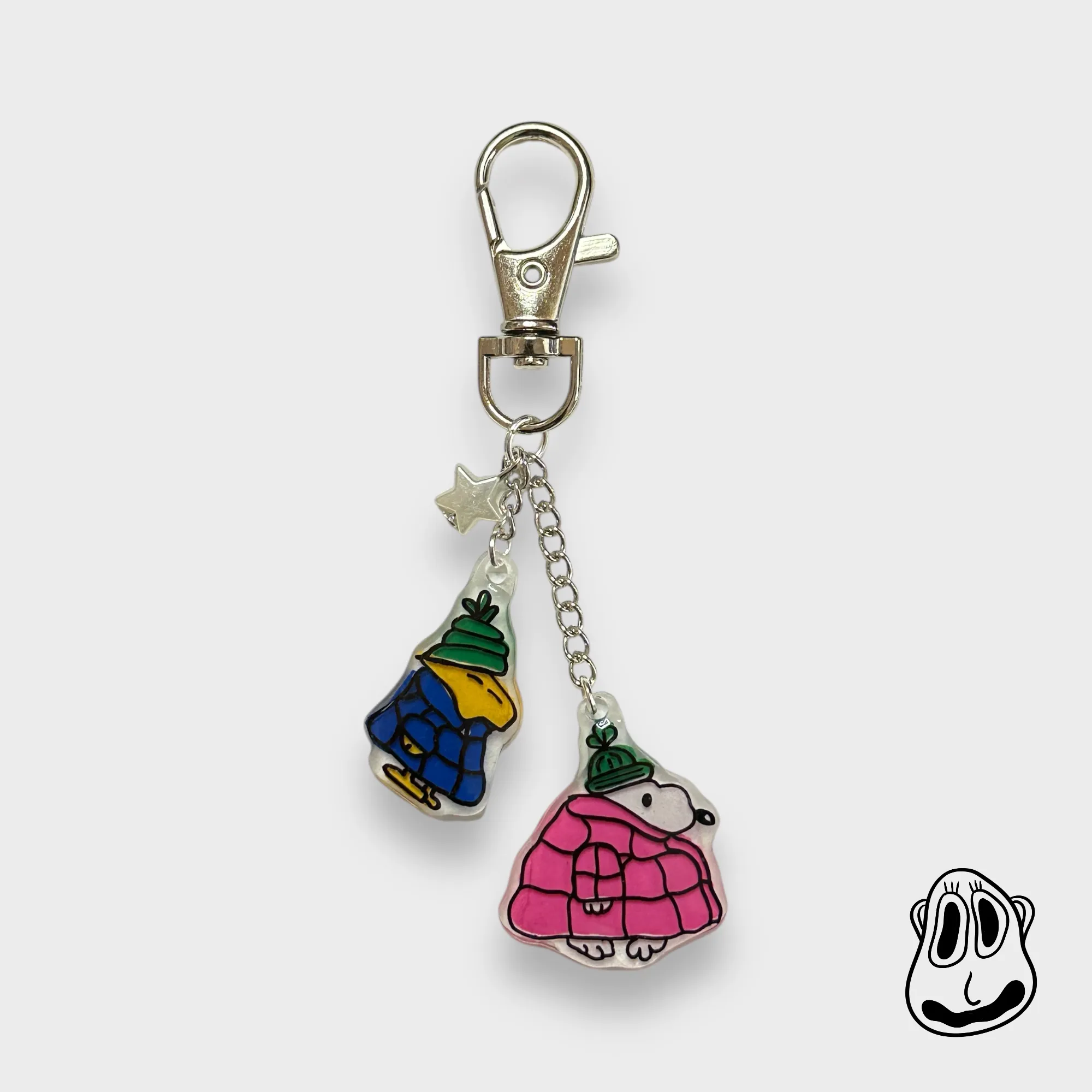 Product image for Dog and Bird Keychain