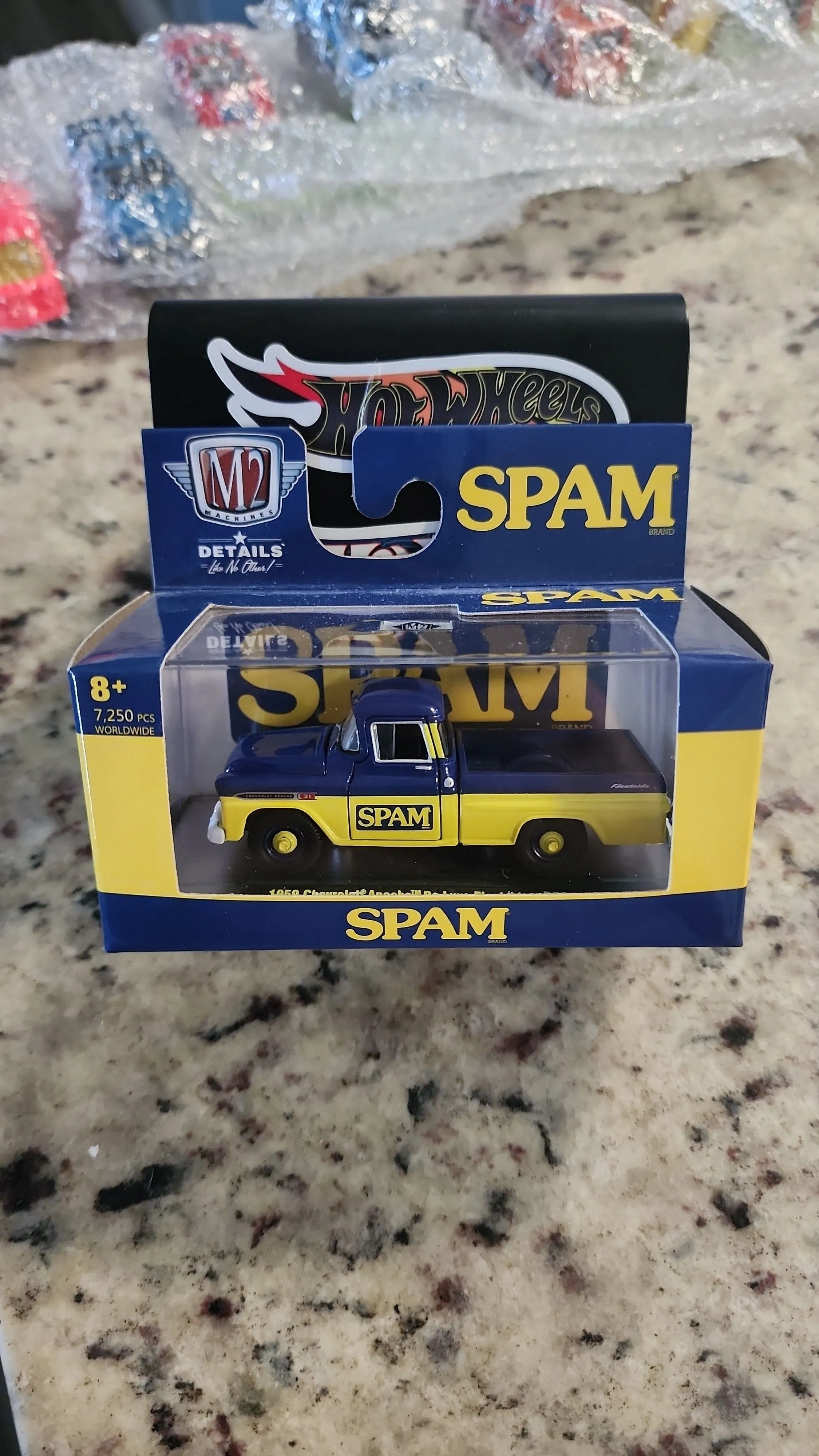 Product image for M2 Machine's 1959 Chevrolet Apache De Luxe Fleetside Spam
