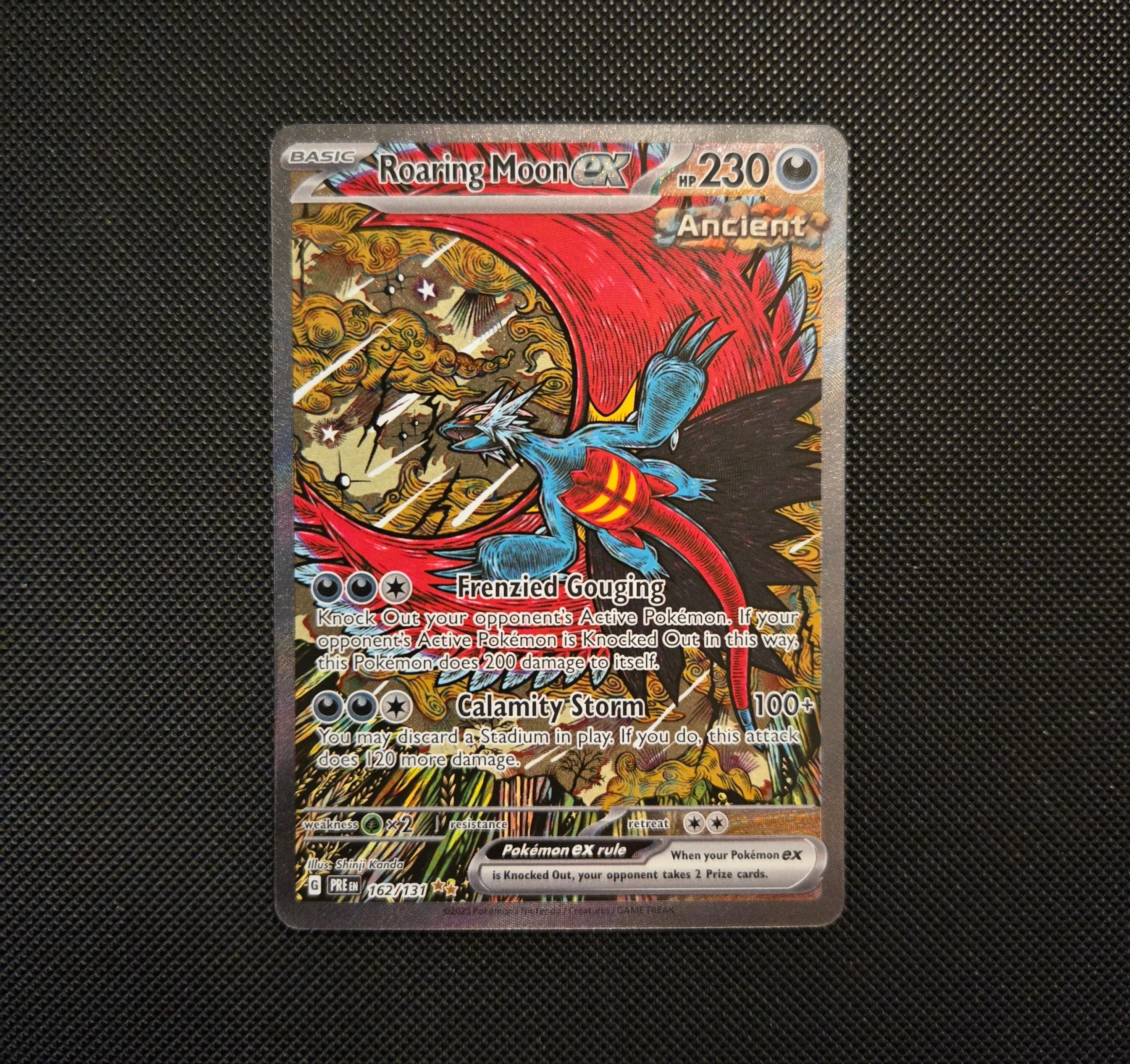 Roaring Moon 162/131 SIR Prismatic Evolutions NM  Whatnot: Shop, Sell,  Connect