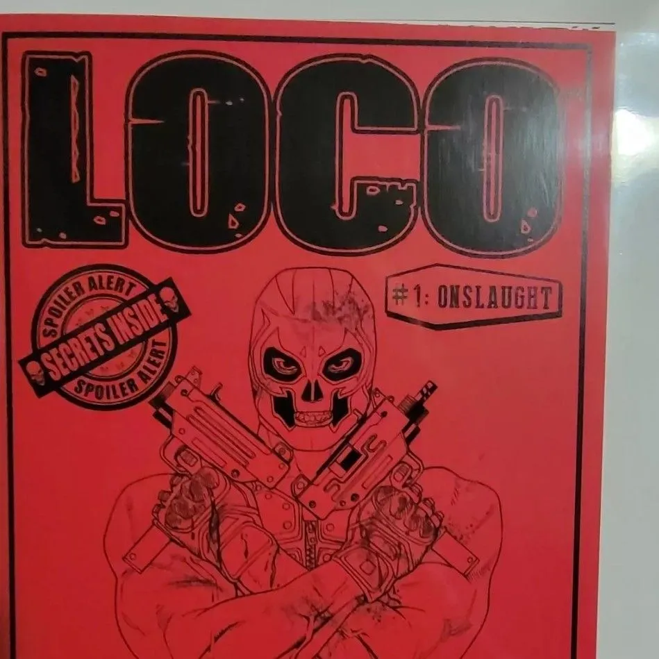 Product image for La Muerta: Onslaught * Loco Red Ashcan