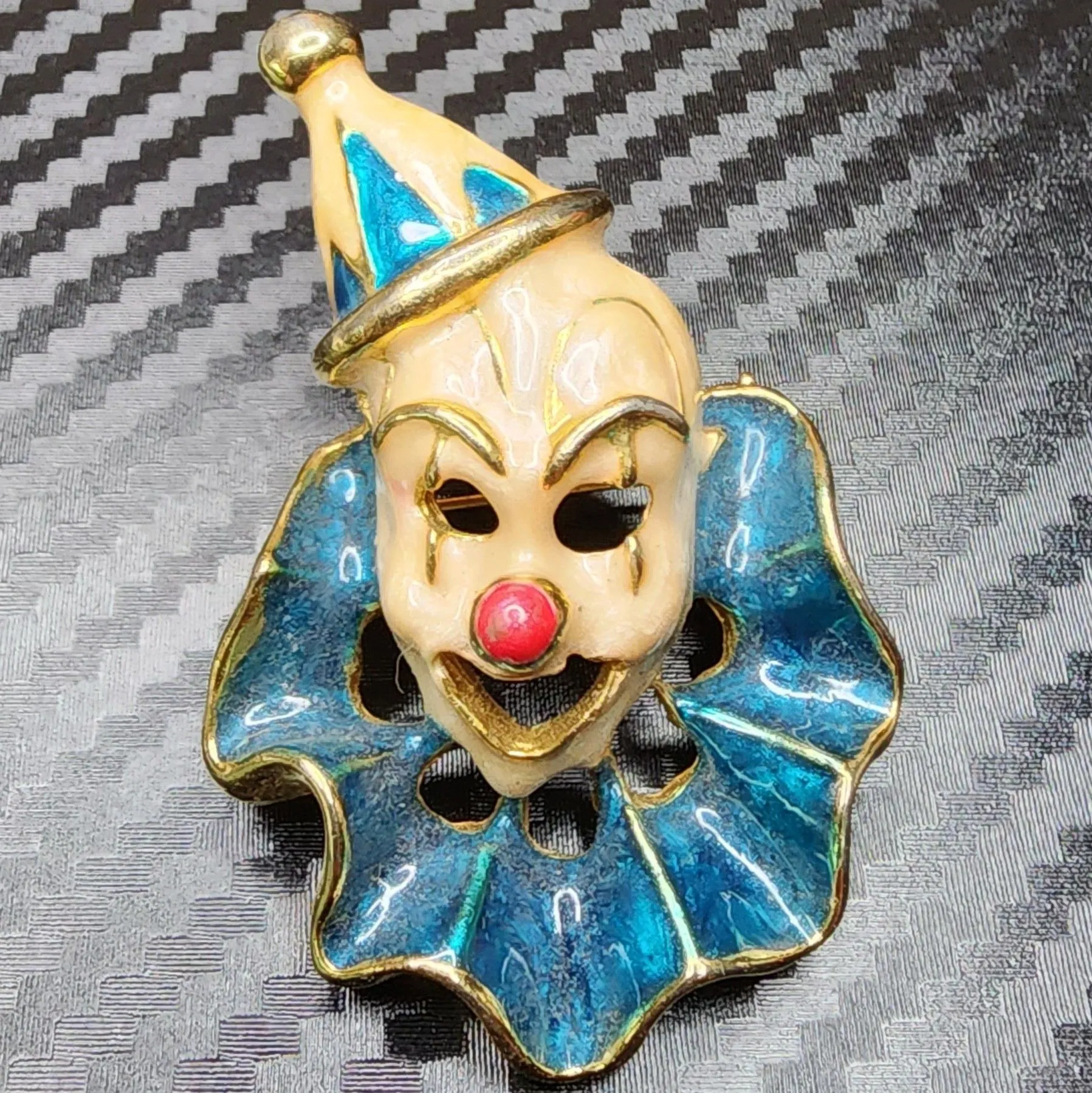Product image for Rare Vintage Clown Brooch