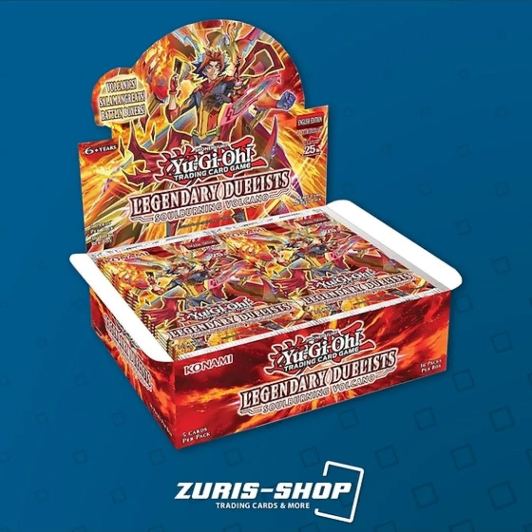 Produktbild für Yu-Gi-Oh! Legendary Duelists: Soulburning Volcano Booster Box Display ENGLISCH